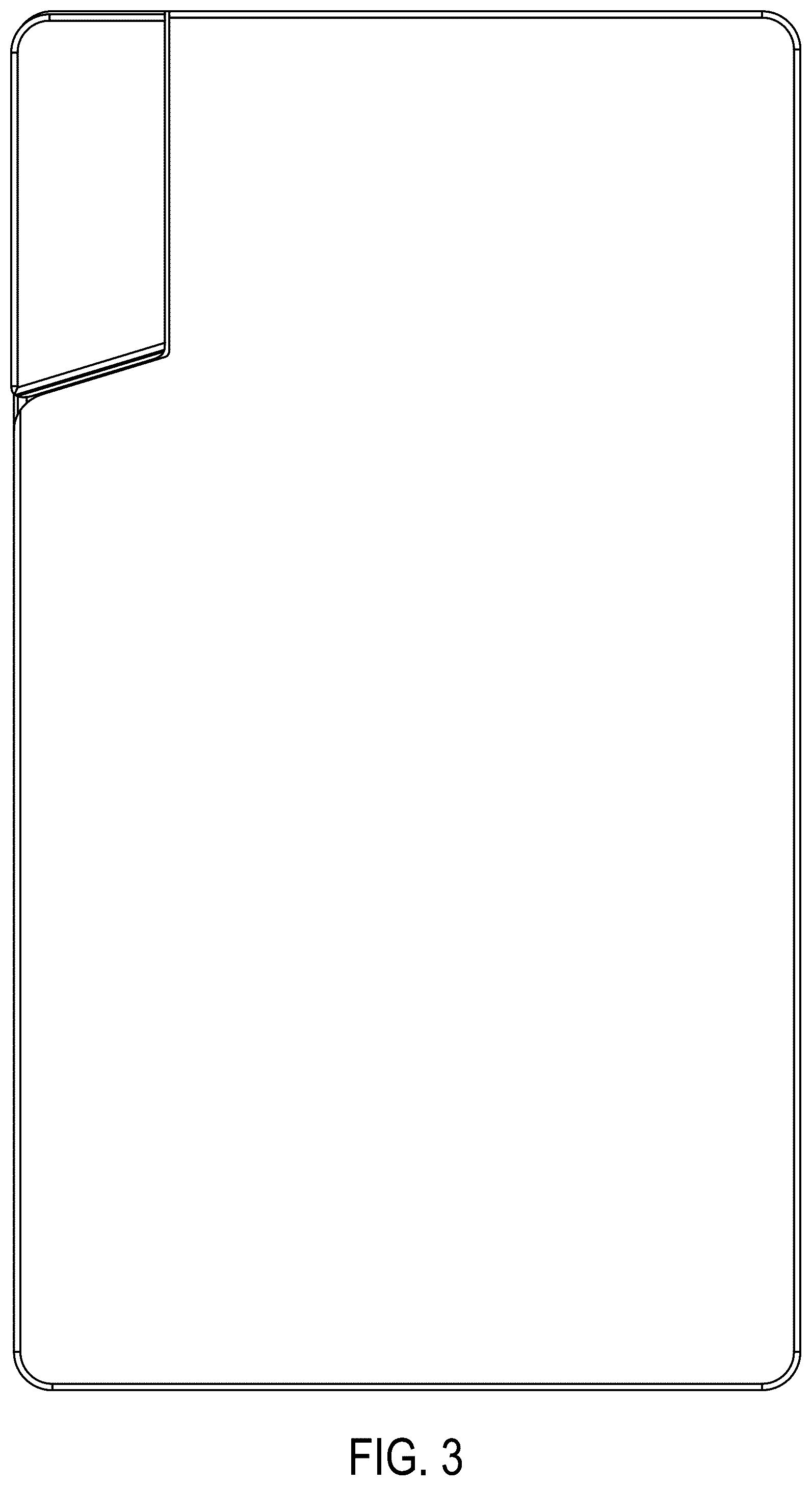 Patent USD1123375 Figure 3 – Wallet