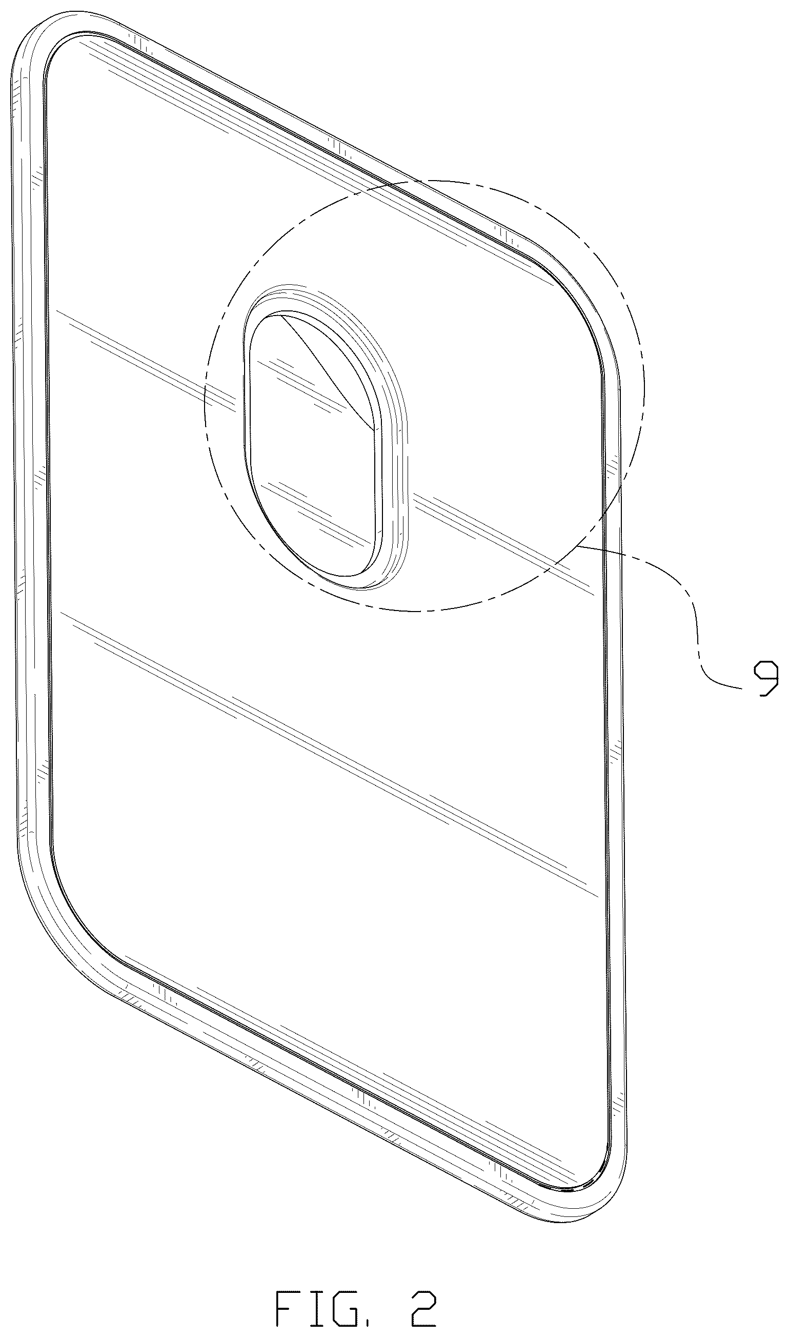 Patent USD1123376 Figure 2 – Wallet