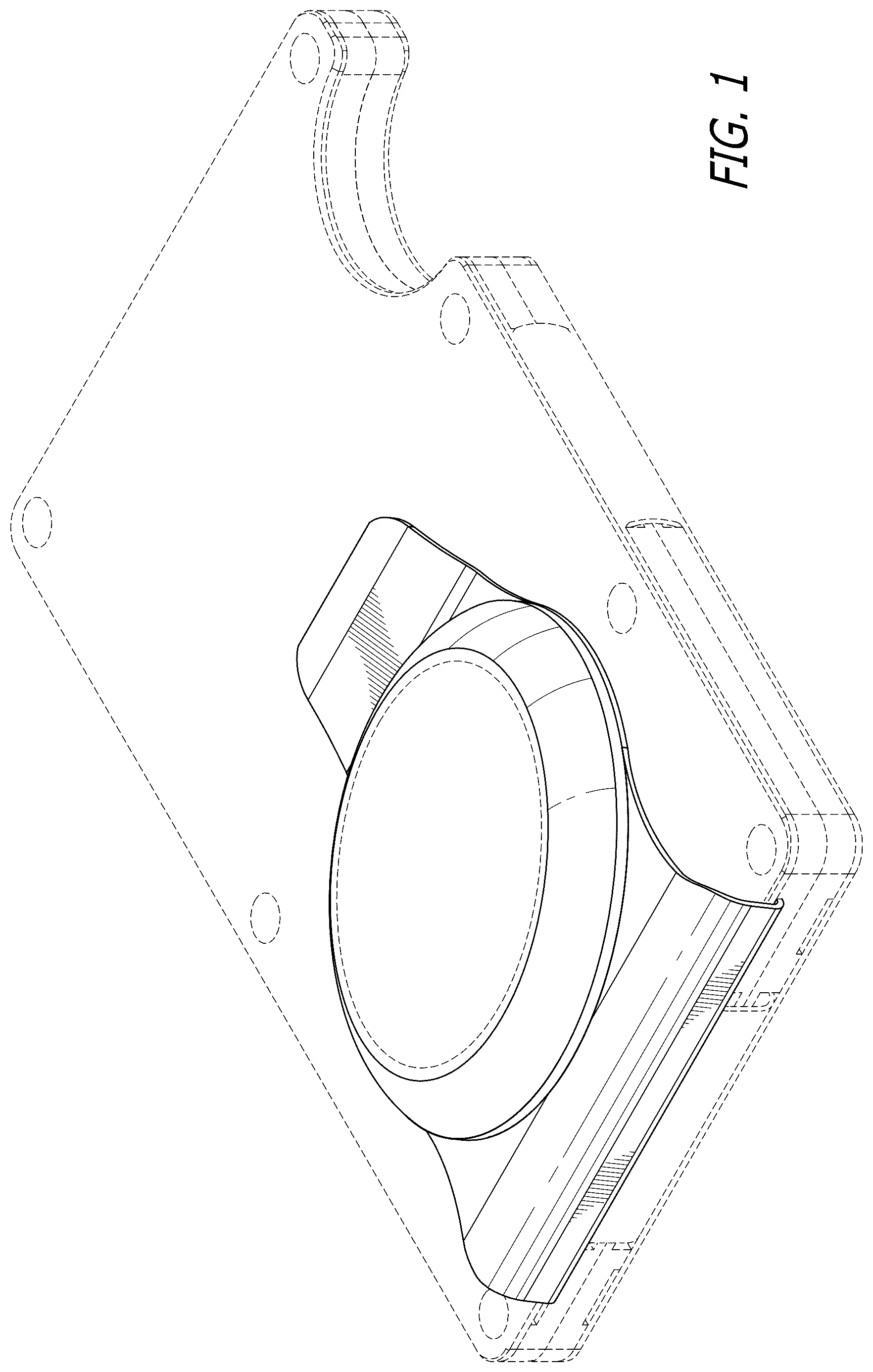 Patent USD1123377 Figure 1 – Electronic tag holder