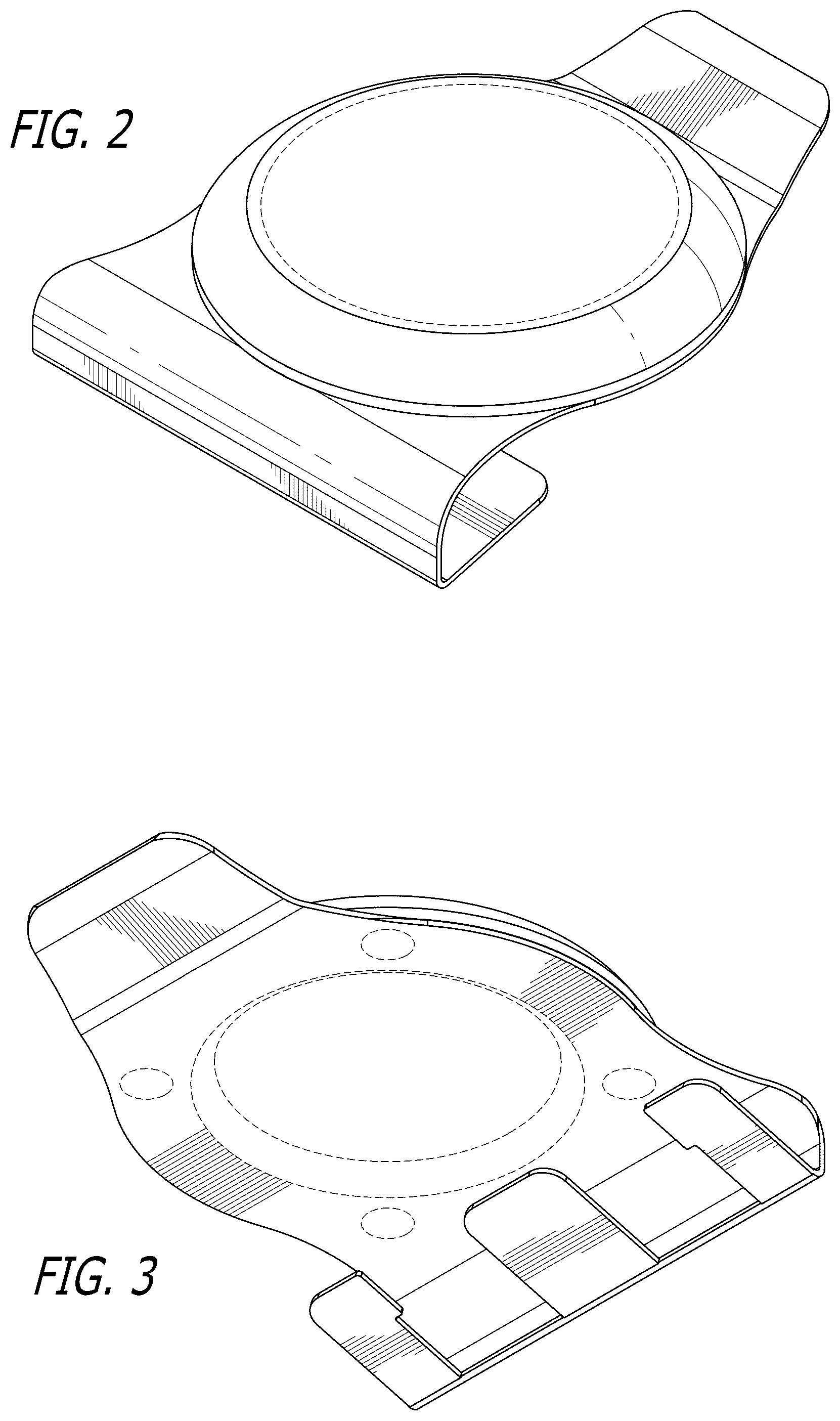 Patent USD1123377 Figure 2 – Electronic tag holder