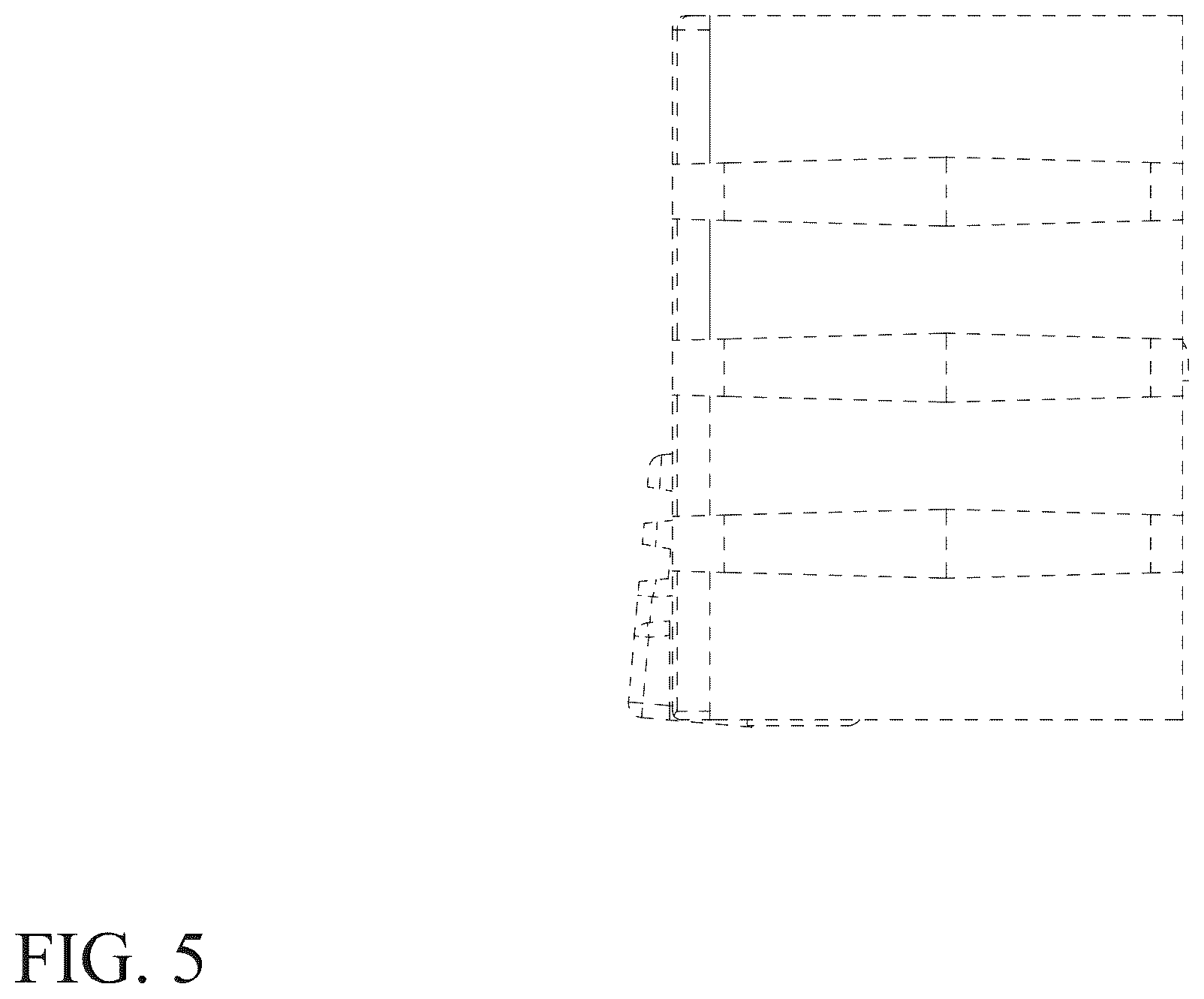 Patent USD1123378 Figure 5 – Blade case