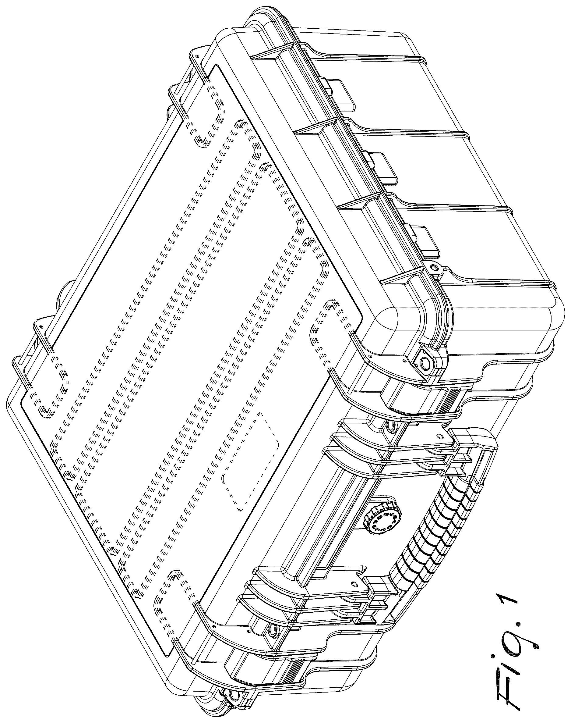 Patent USD1123379 Figure 1 – Trunk