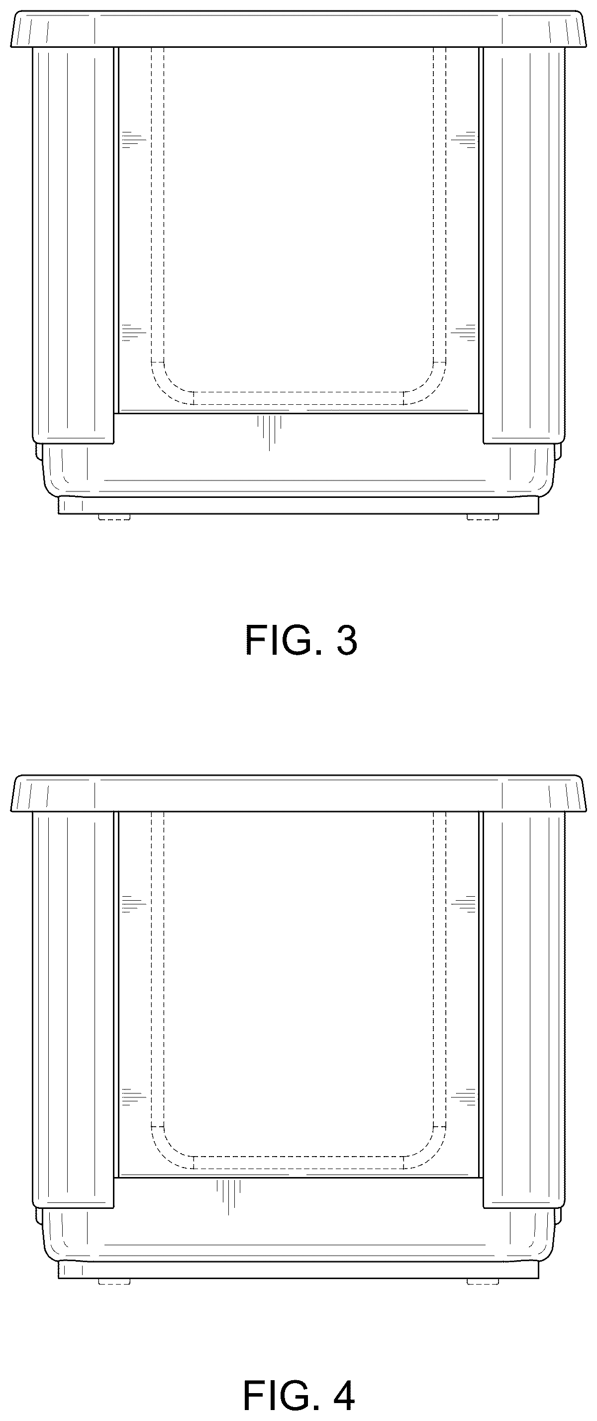 Patent USD1123380 Figure 2 – Storage box
