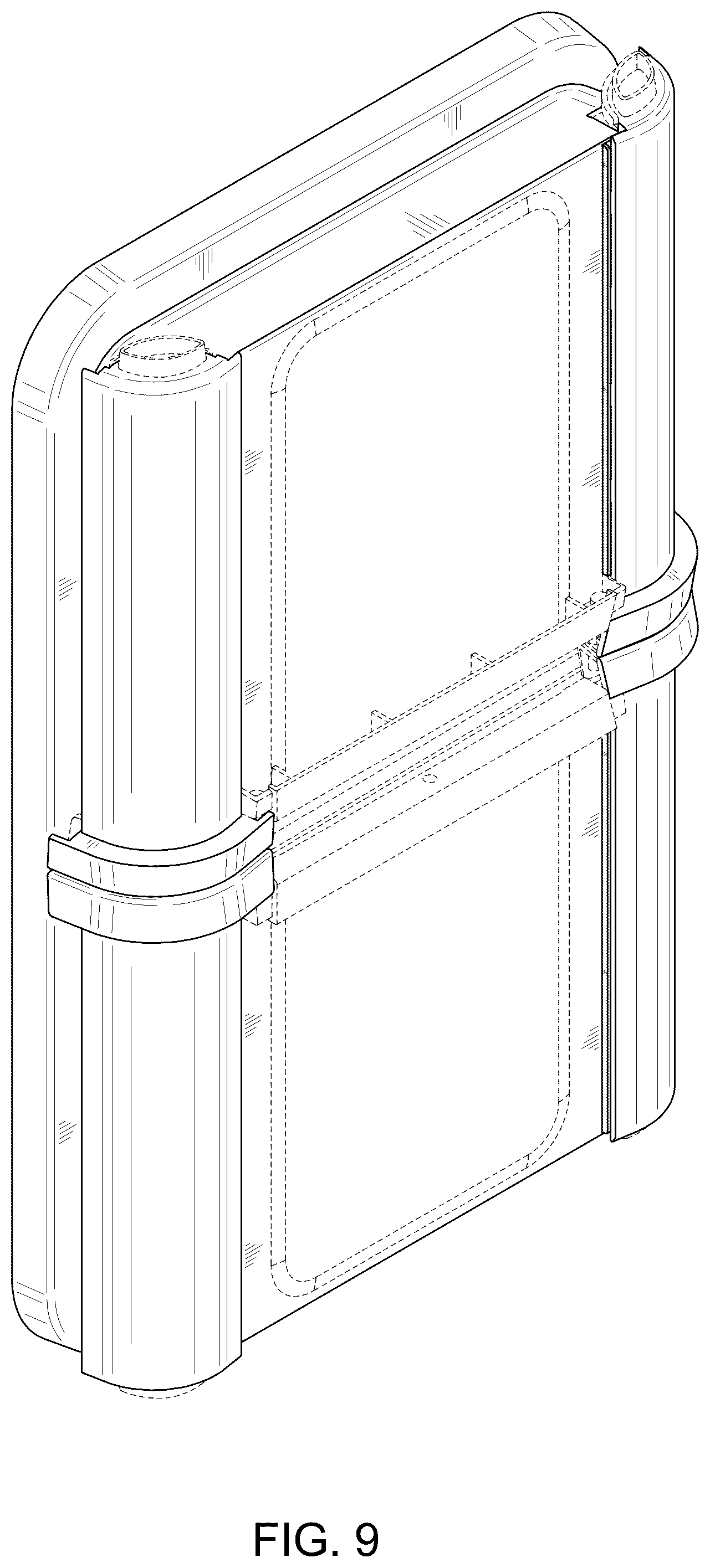 Patent USD1123380 Figure 6 – Storage box