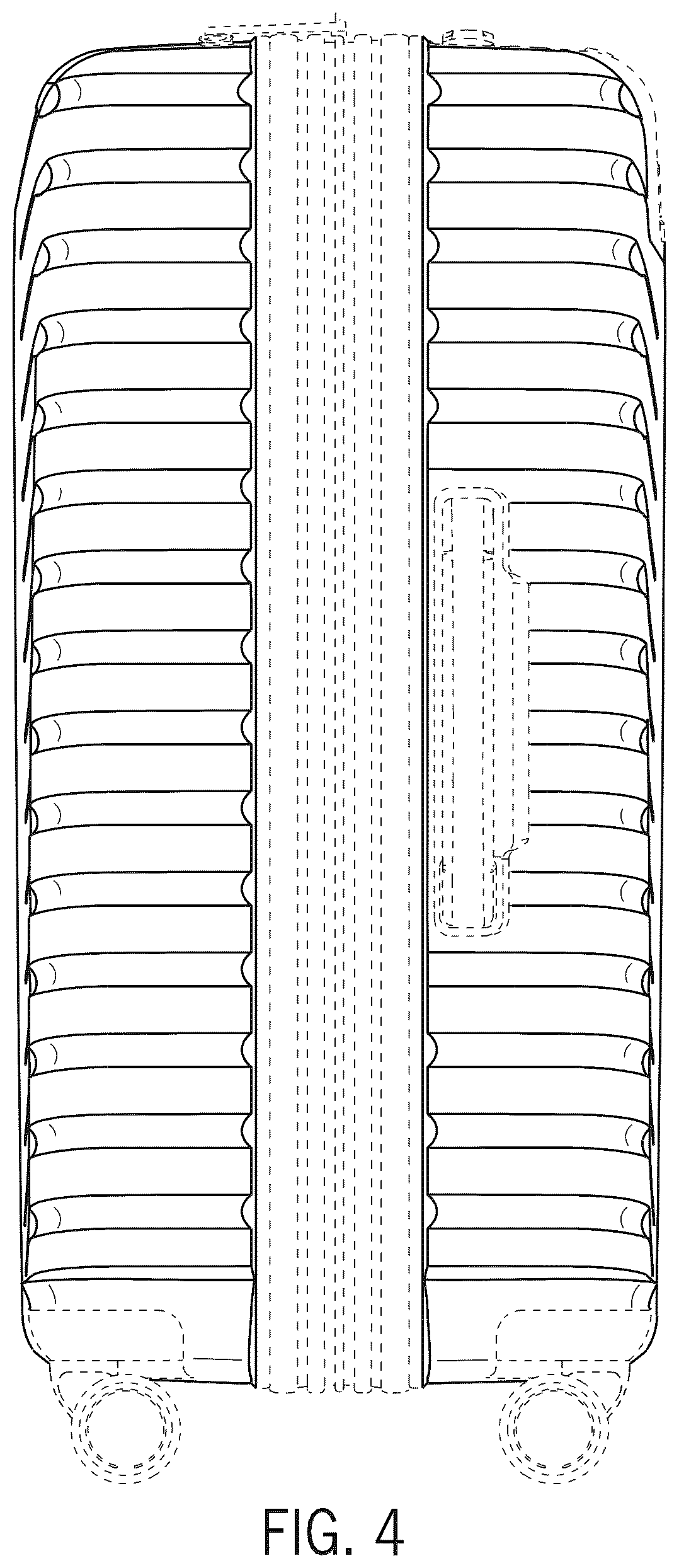 Patent USD1123381 Figure 4 – Luggage