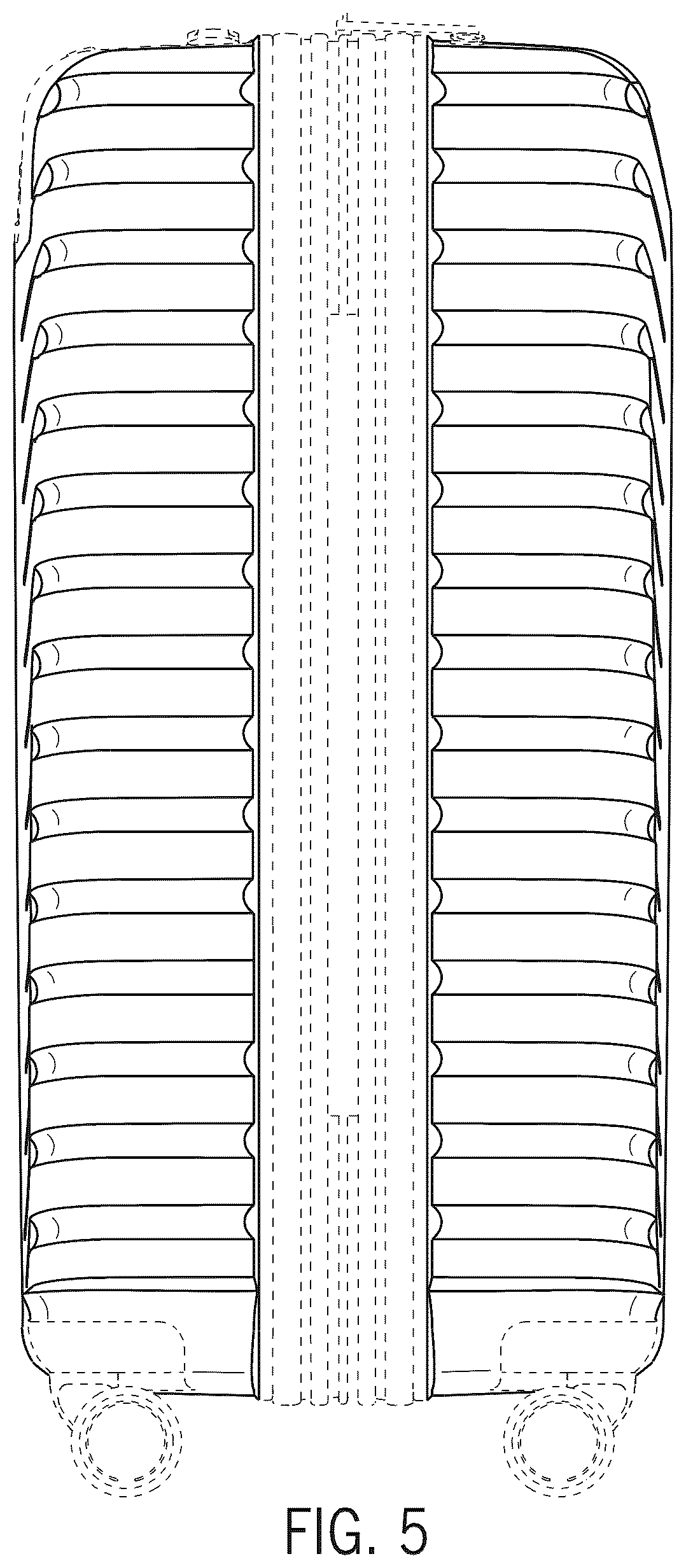 Patent USD1123381 Figure 5 – Luggage