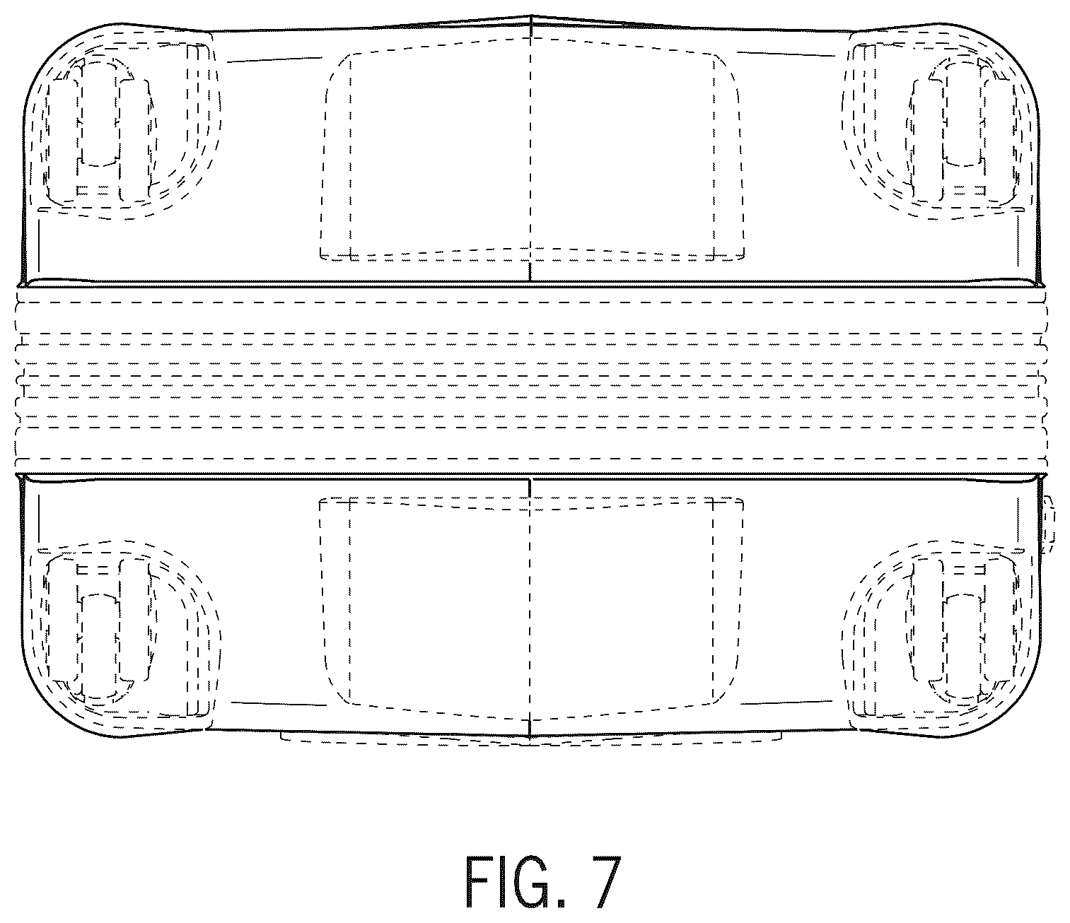 Patent USD1123381 Figure 7 – Luggage