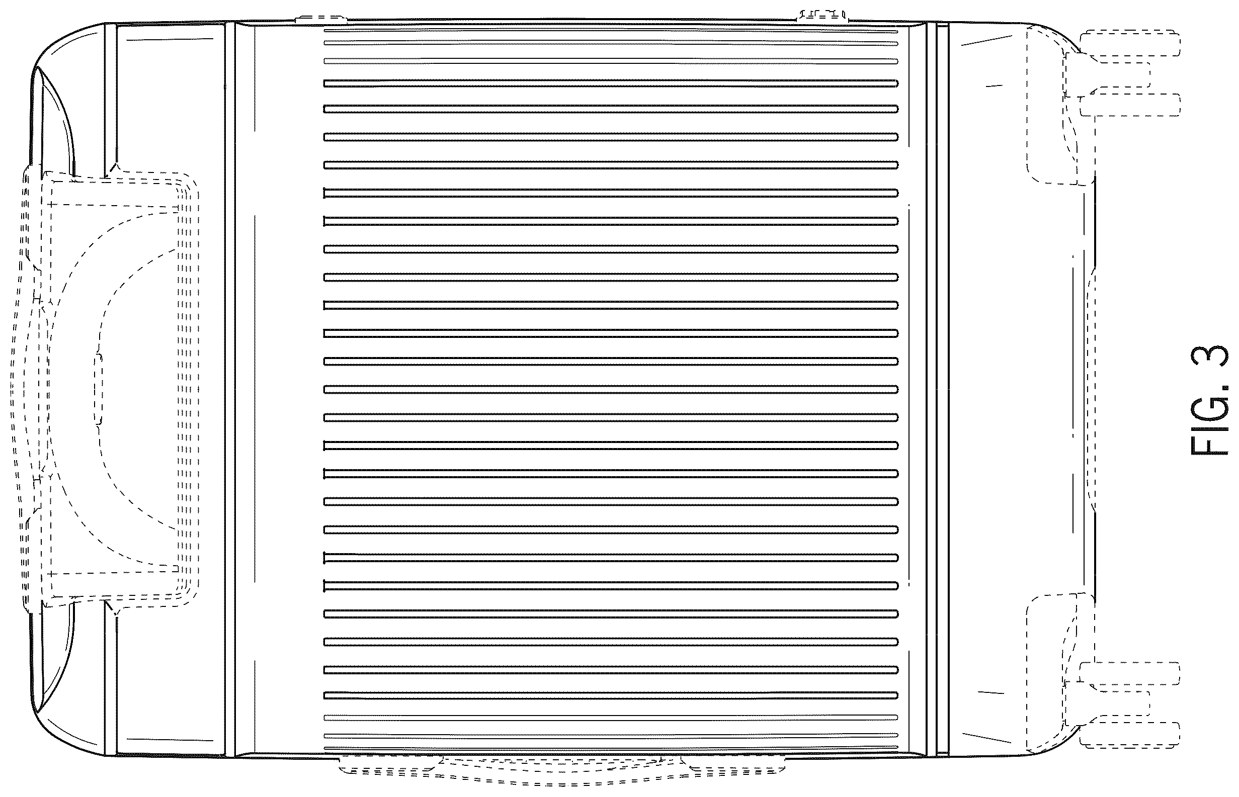 Patent USD1123382 Figure 3 – Luggage case