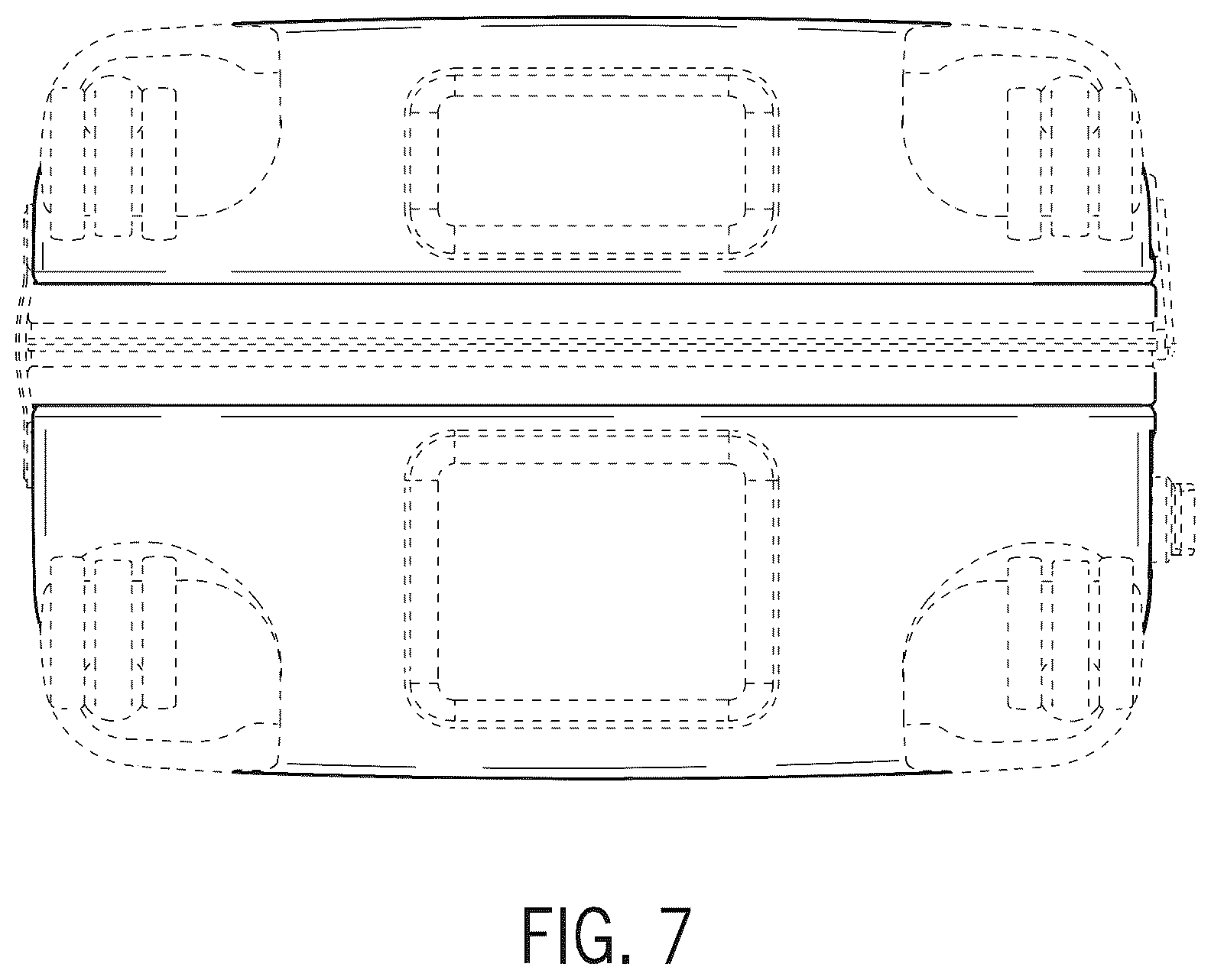 Patent USD1123382 Figure 7 – Luggage case