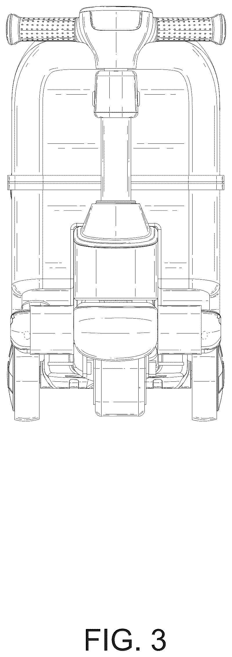 Patent USD1123383 Figure 3 – Luggage
