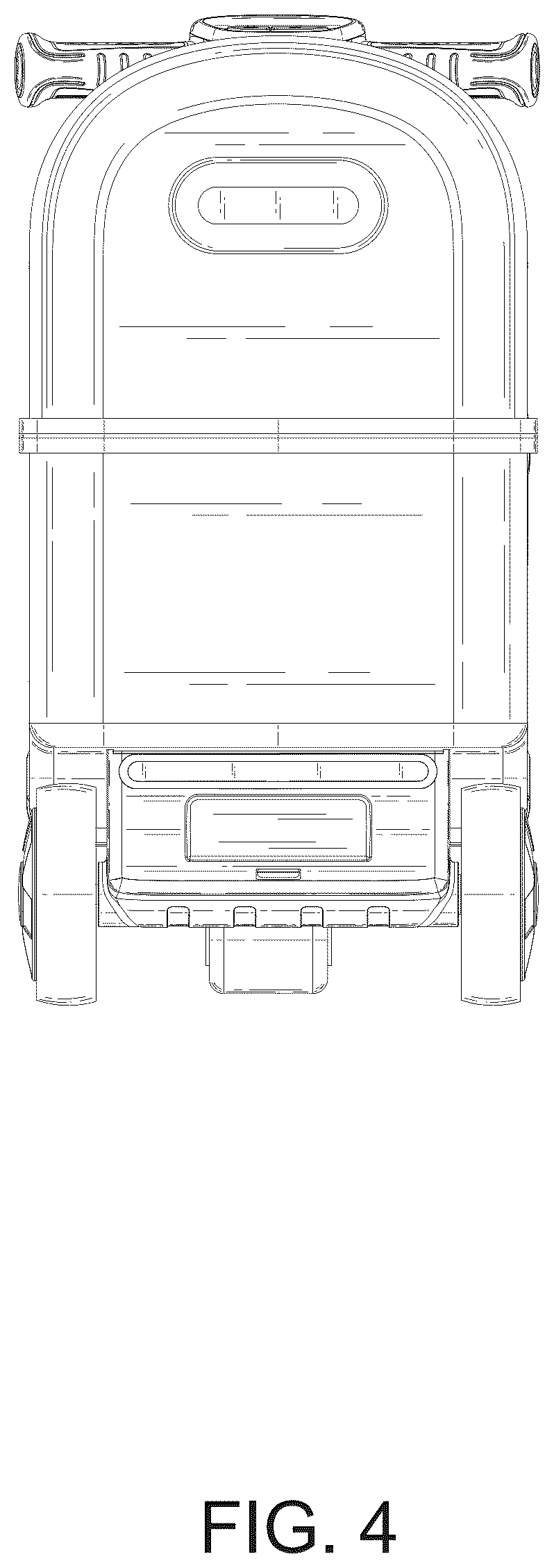 Patent USD1123383 Figure 4 – Luggage