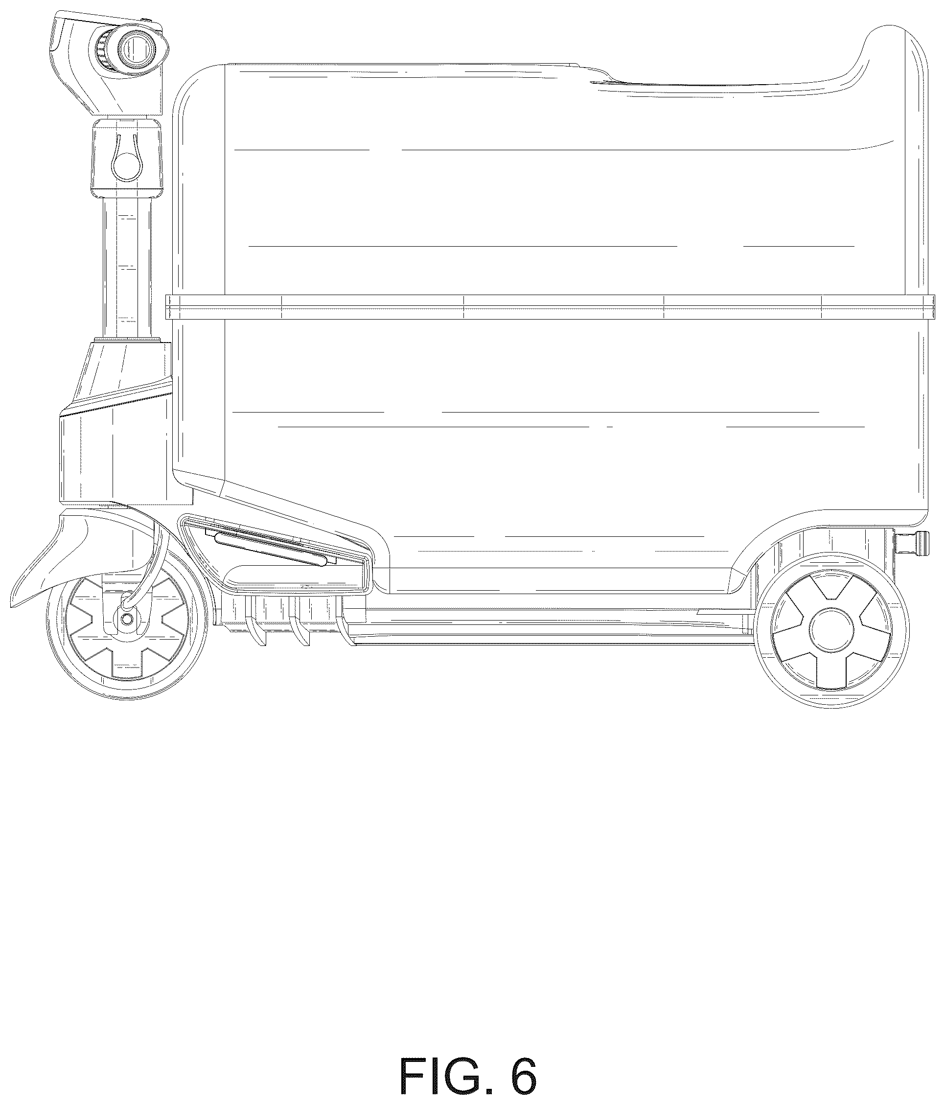 Patent USD1123383 Figure 6 – Luggage