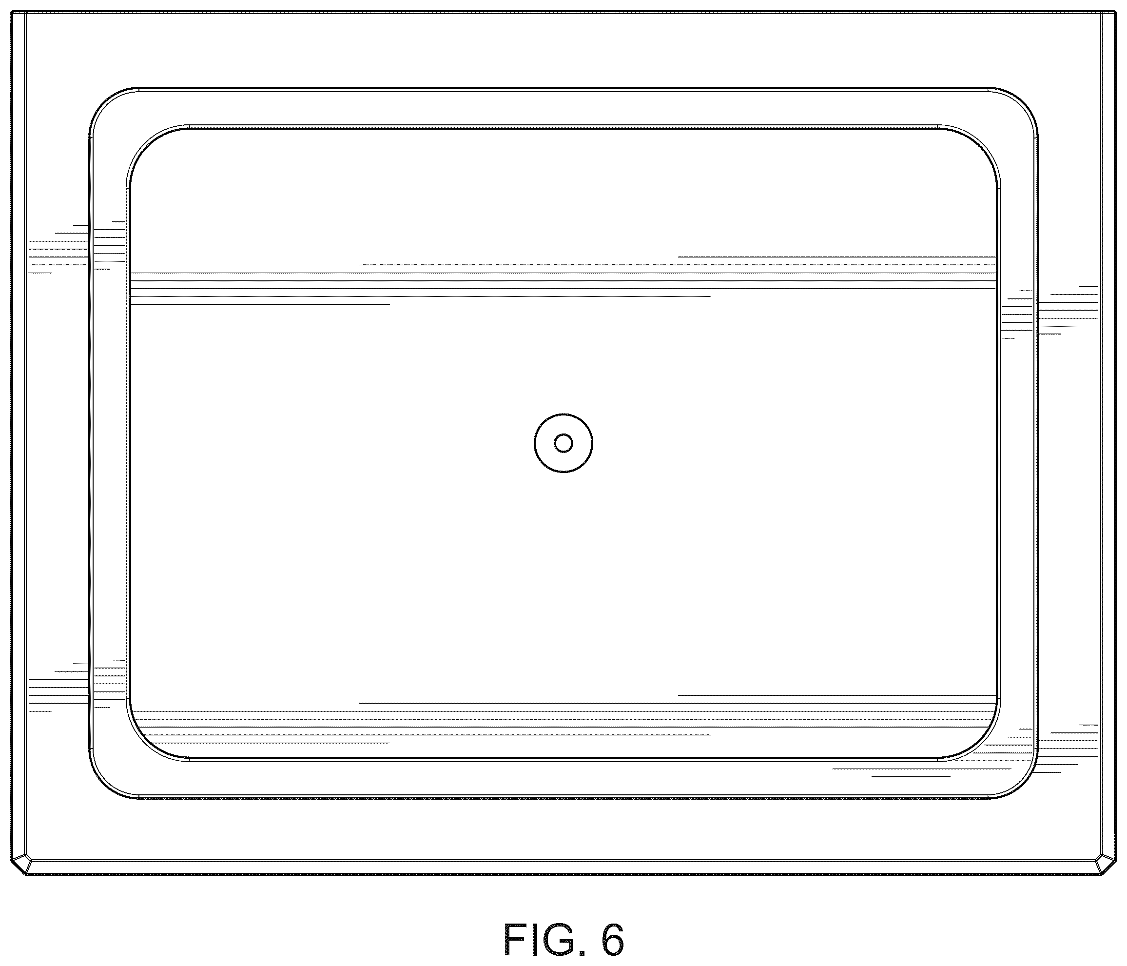 Patent USD1123385 Figure 6 – Shoebox display