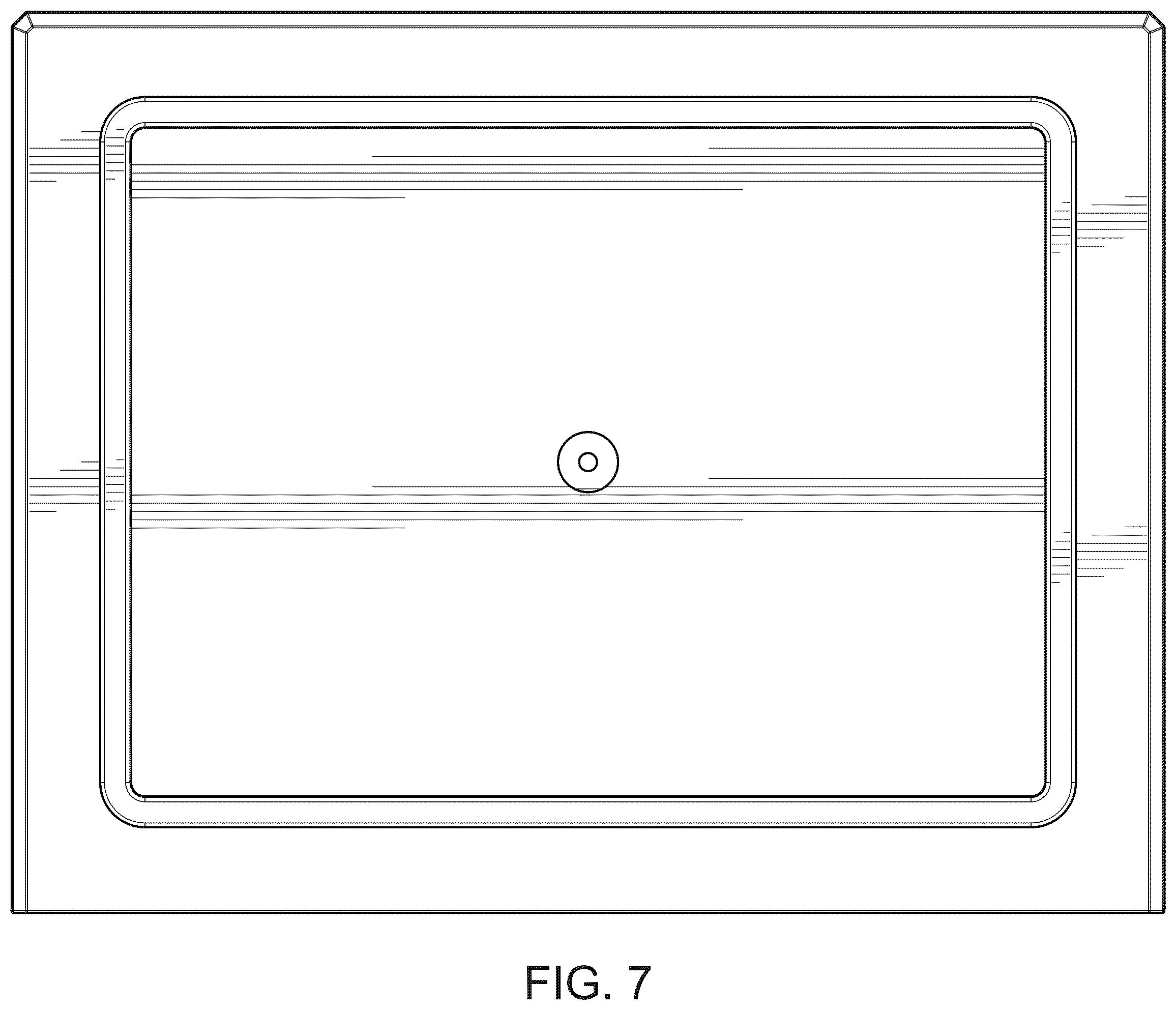 Patent USD1123385 Figure 7 – Shoebox display