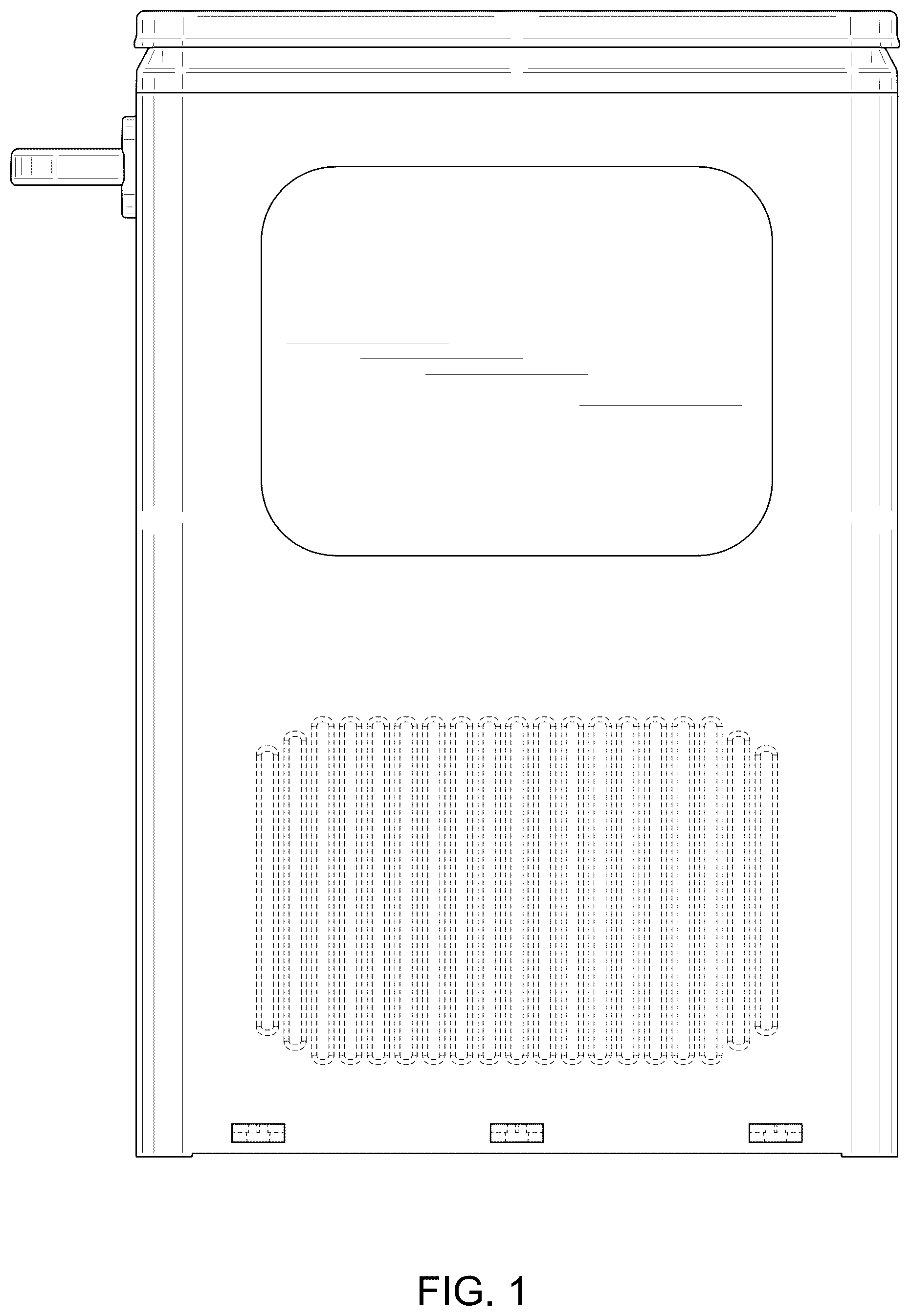 Patent USD1123386 Figure 1 – Storage box