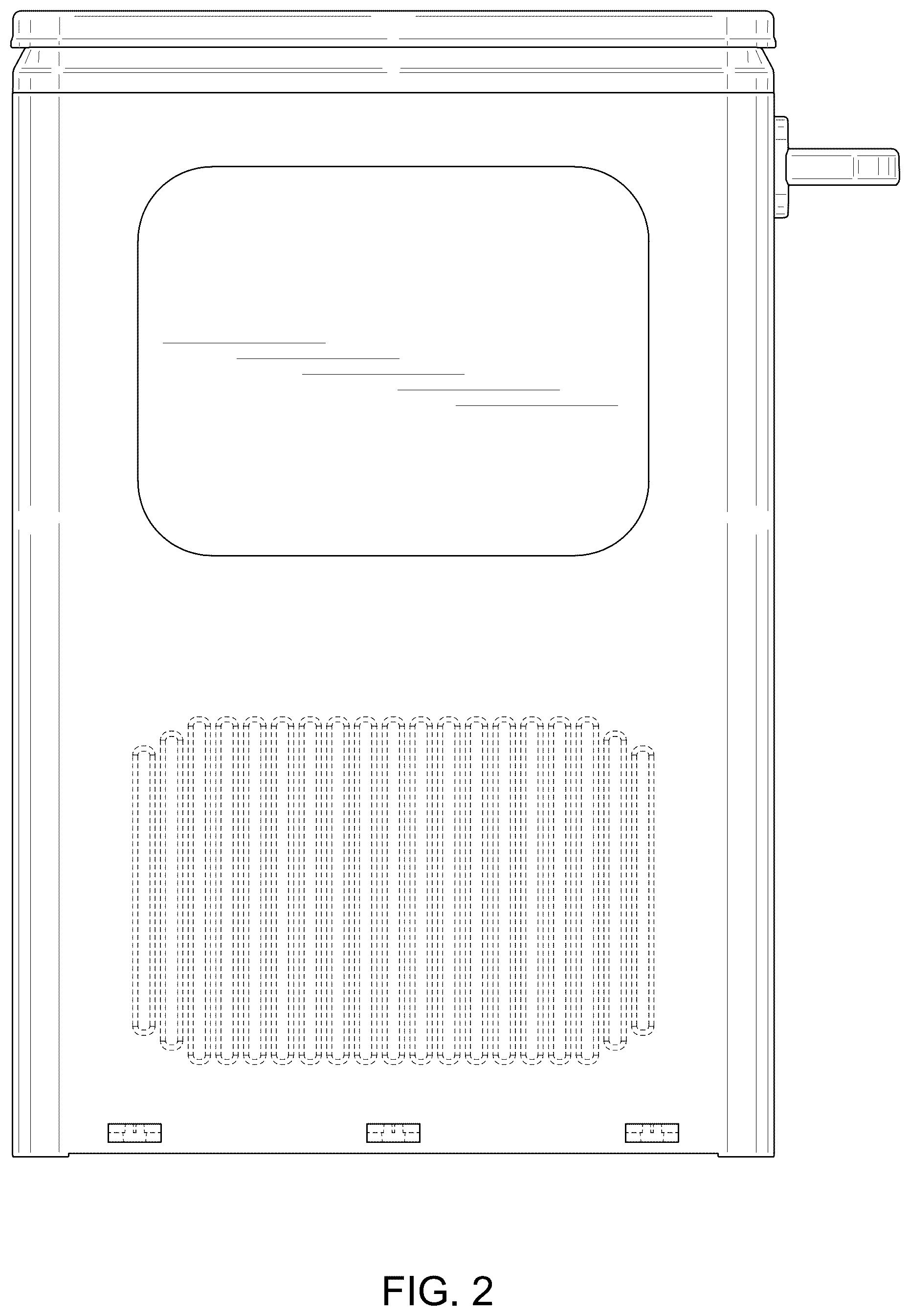 Patent USD1123386 Figure 2 – Storage box