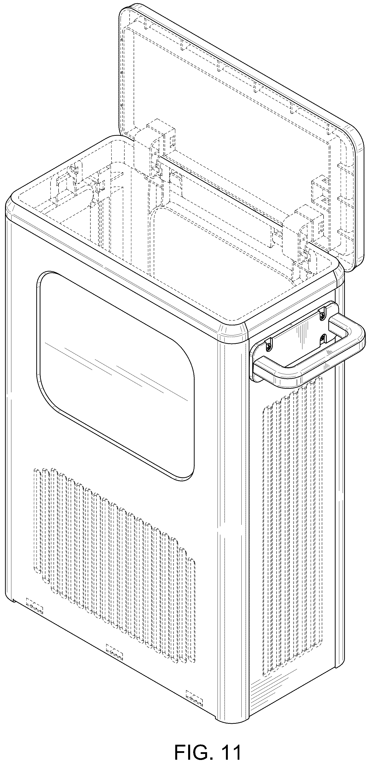 Patent USD1123386 Figure 10 – Storage box