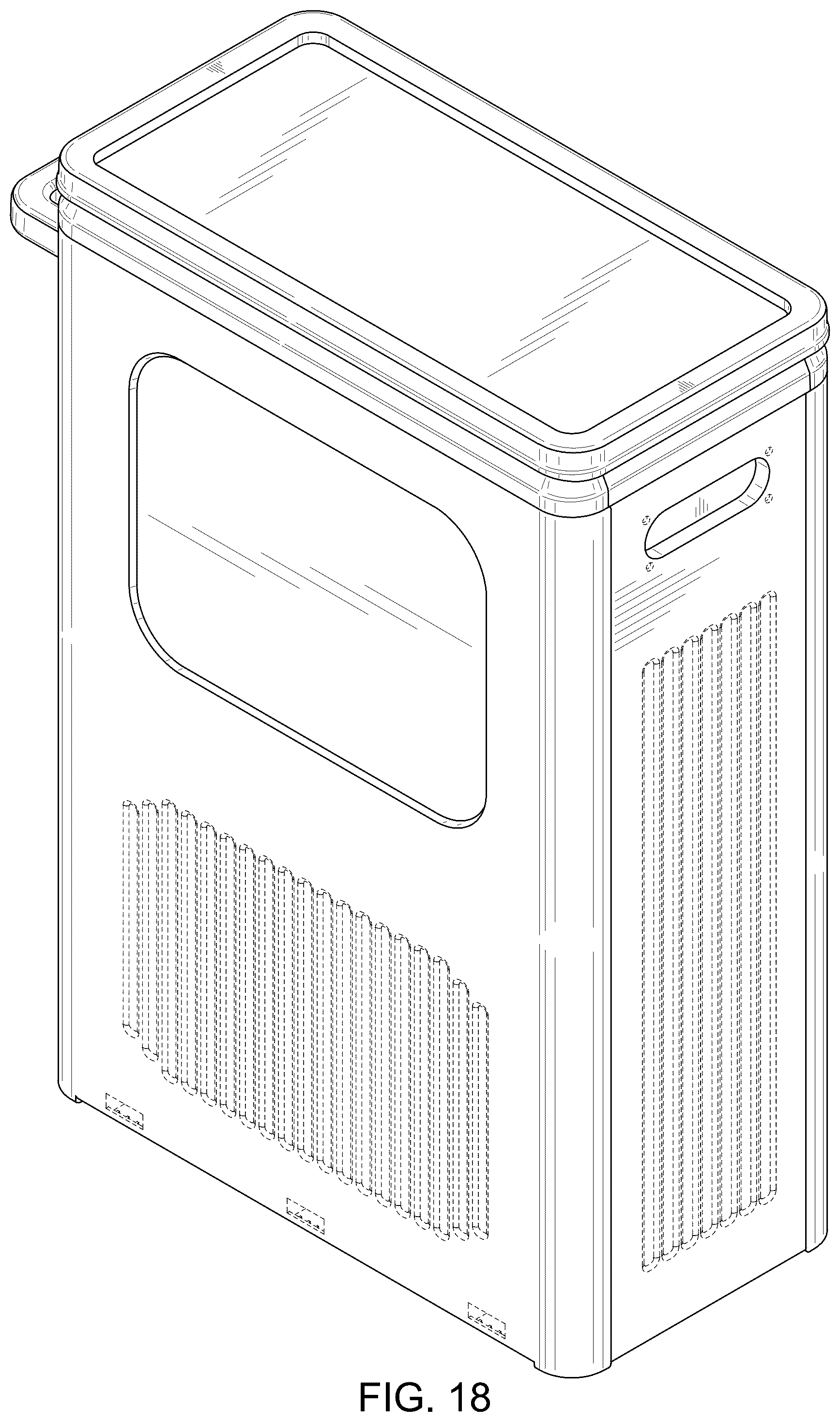 Patent USD1123386 Figure 16 – Storage box