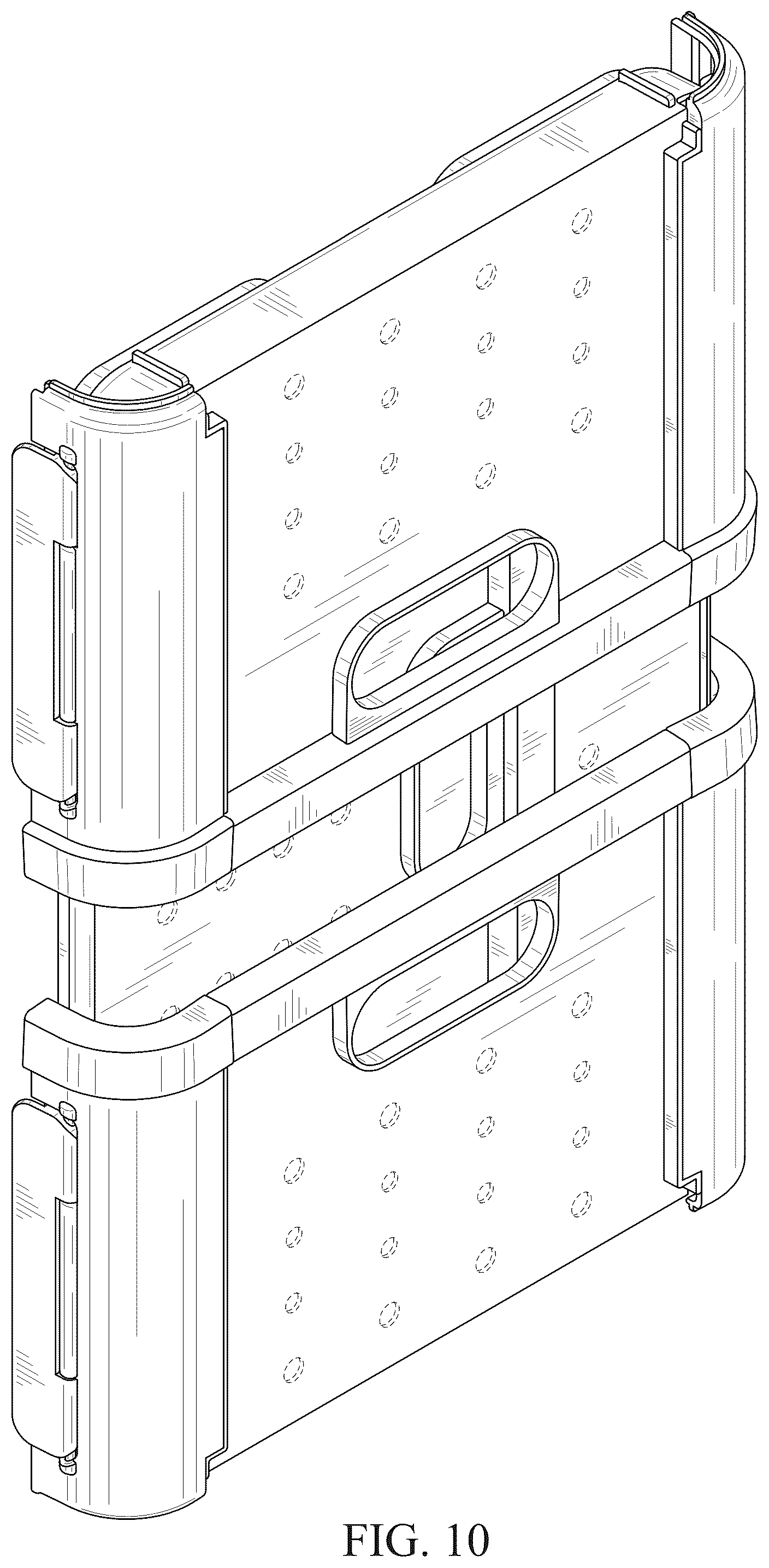 Patent USD1123387 Figure 10 – Storage box