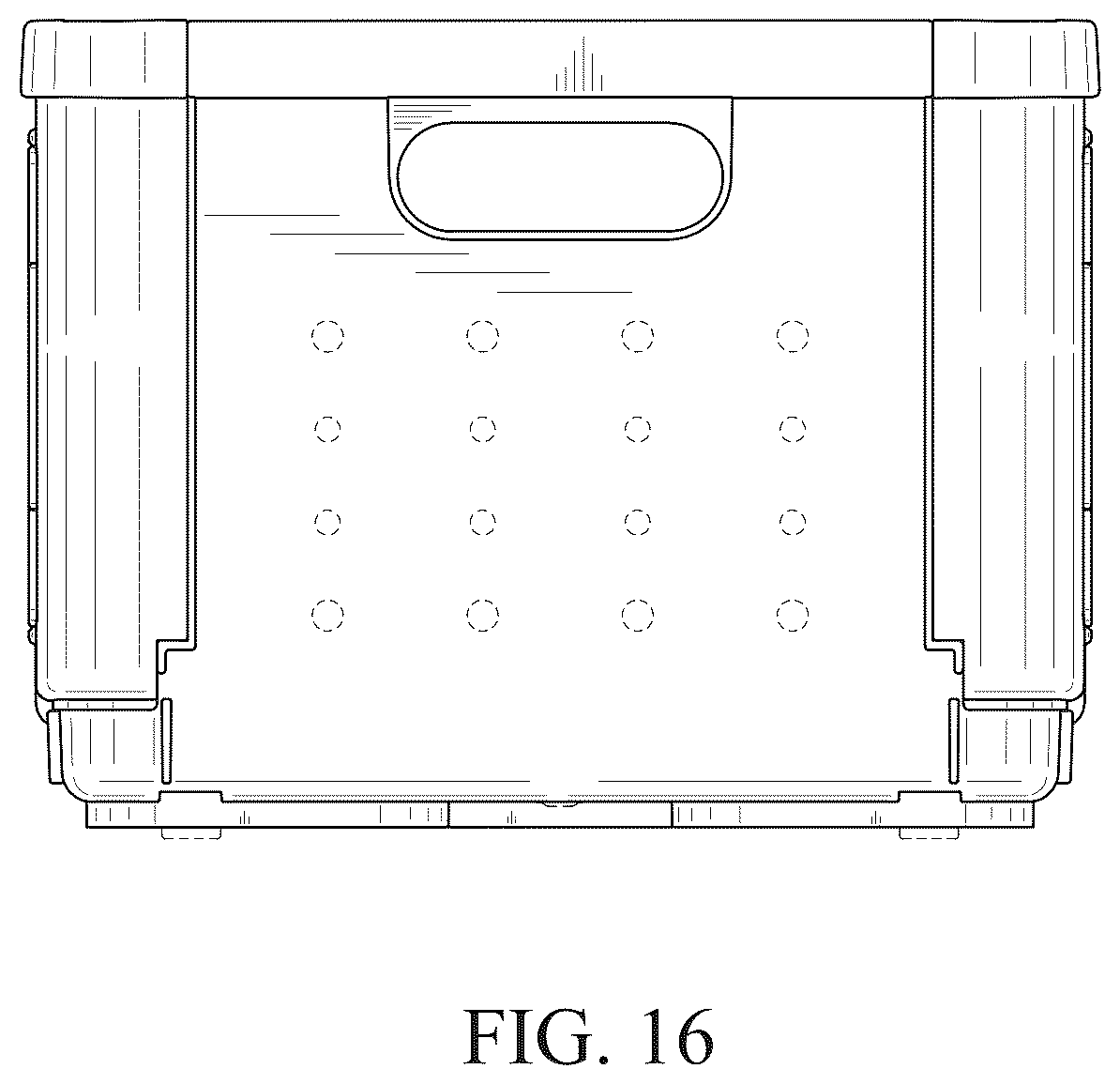 Patent USD1123387 Figure 16 – Storage box