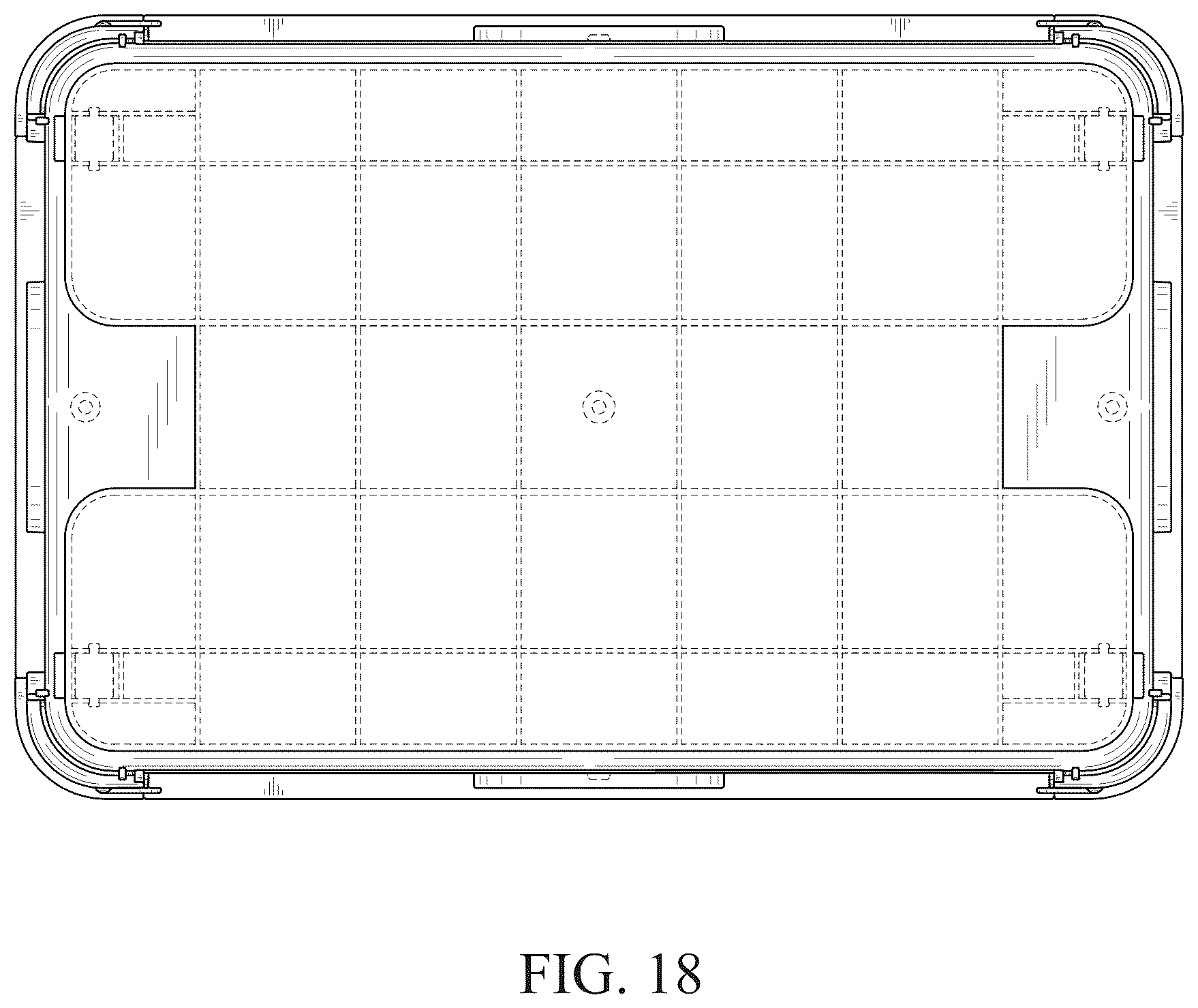 Patent USD1123387 Figure 18 – Storage box