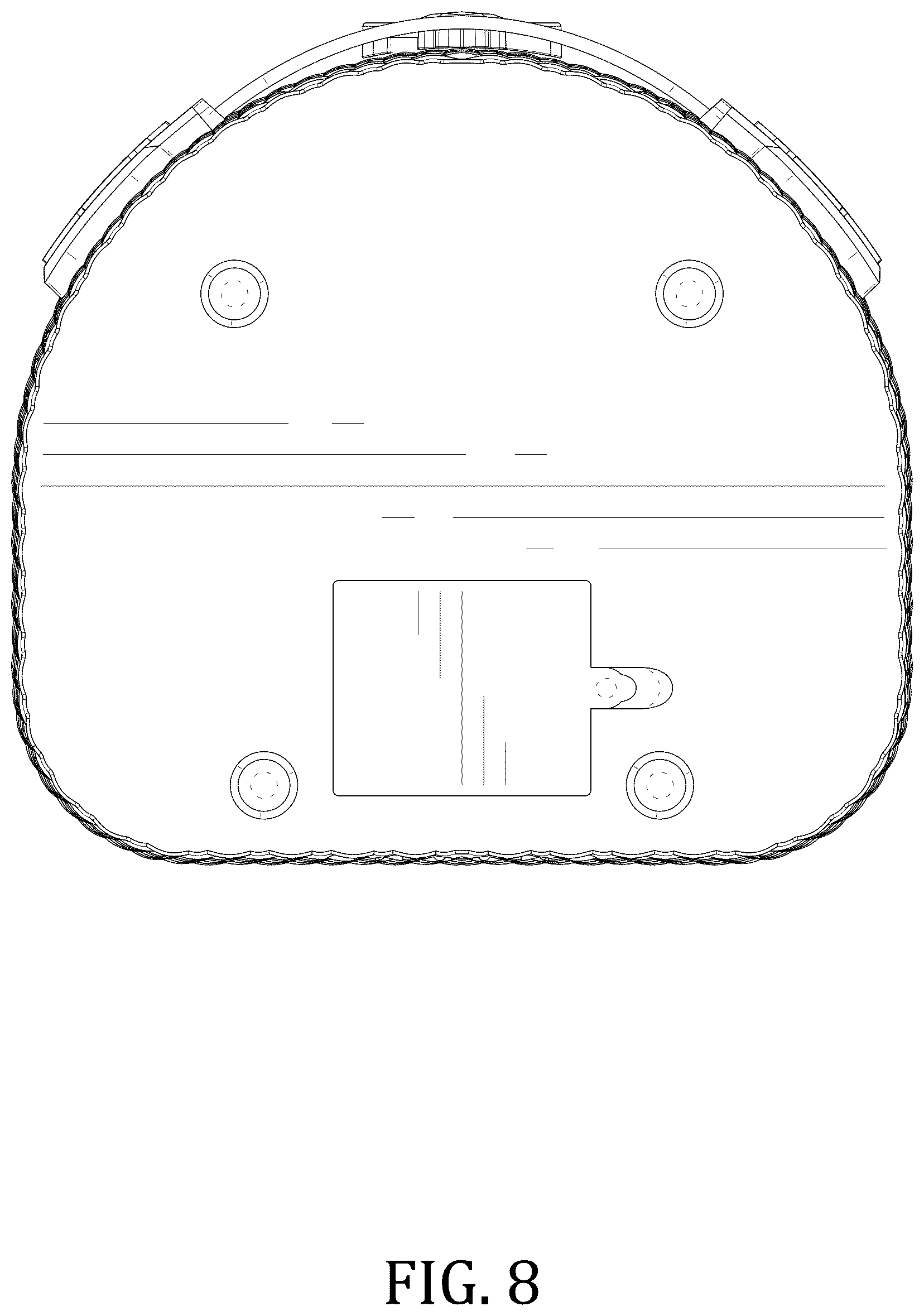 Patent USD1123388 Figure 8 – Makeup box