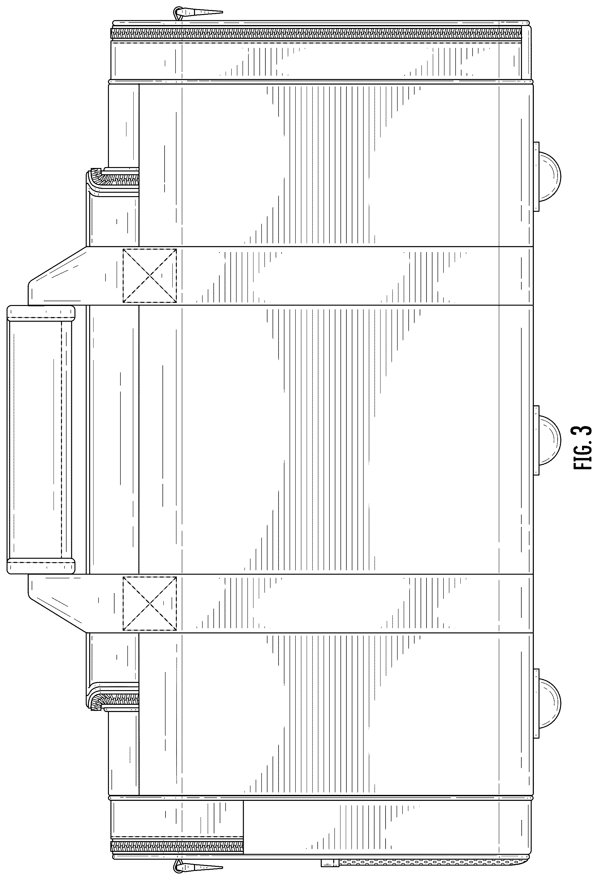 Patent USD1123390 Figure 3 – Bag