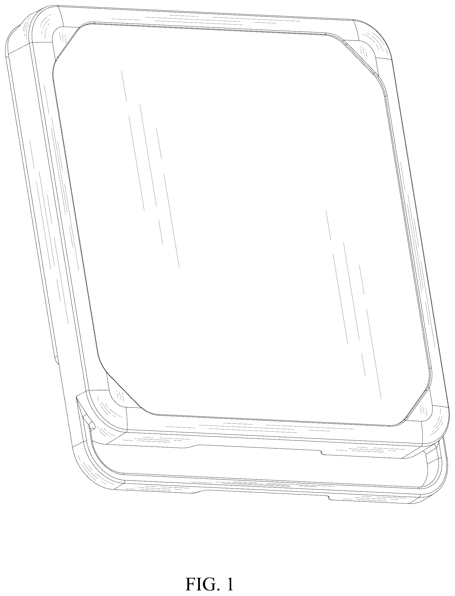 Patent USD1123392 Figure 1 – Clothing storage box
