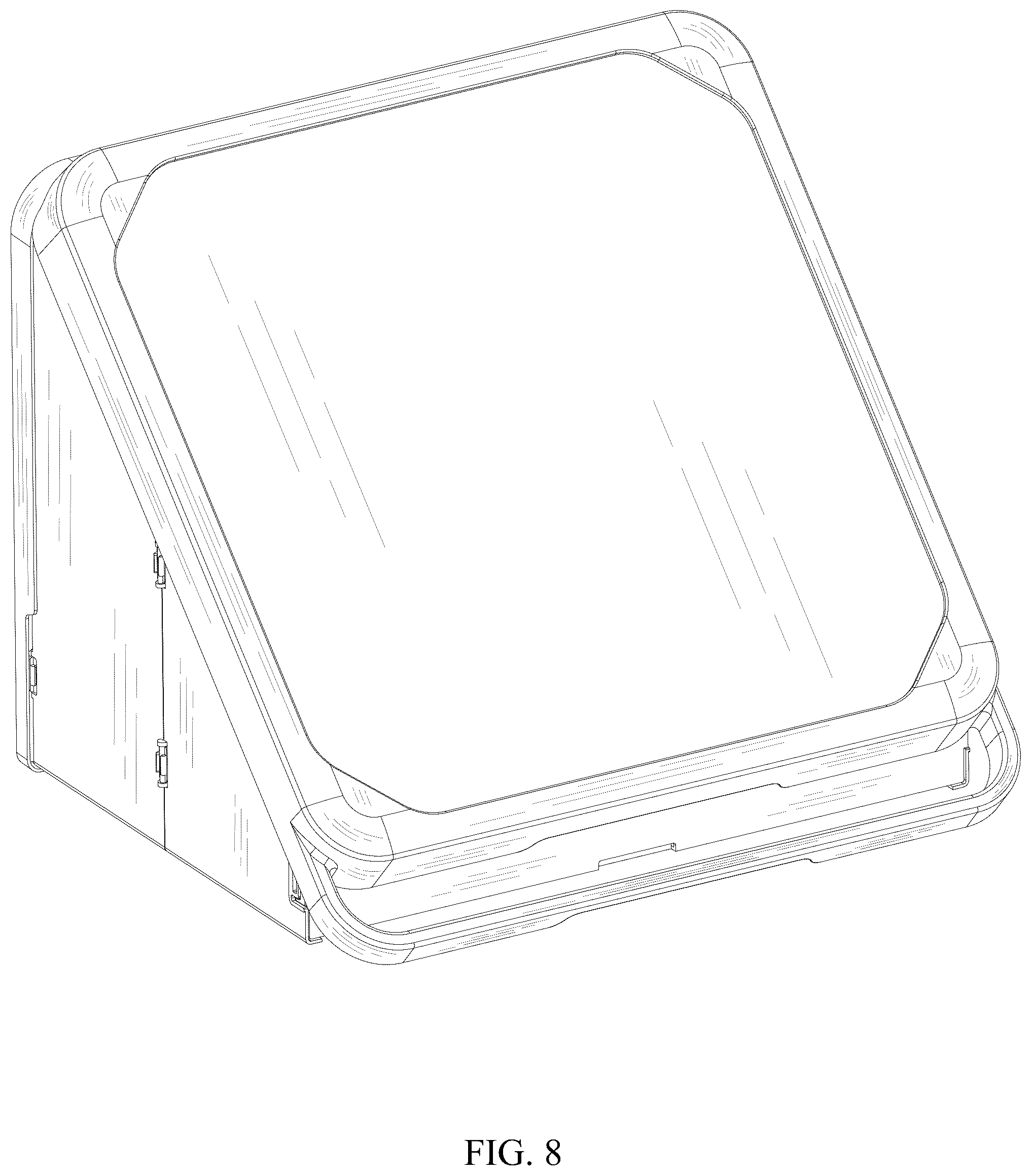 Patent USD1123392 Figure 8 – Clothing storage box