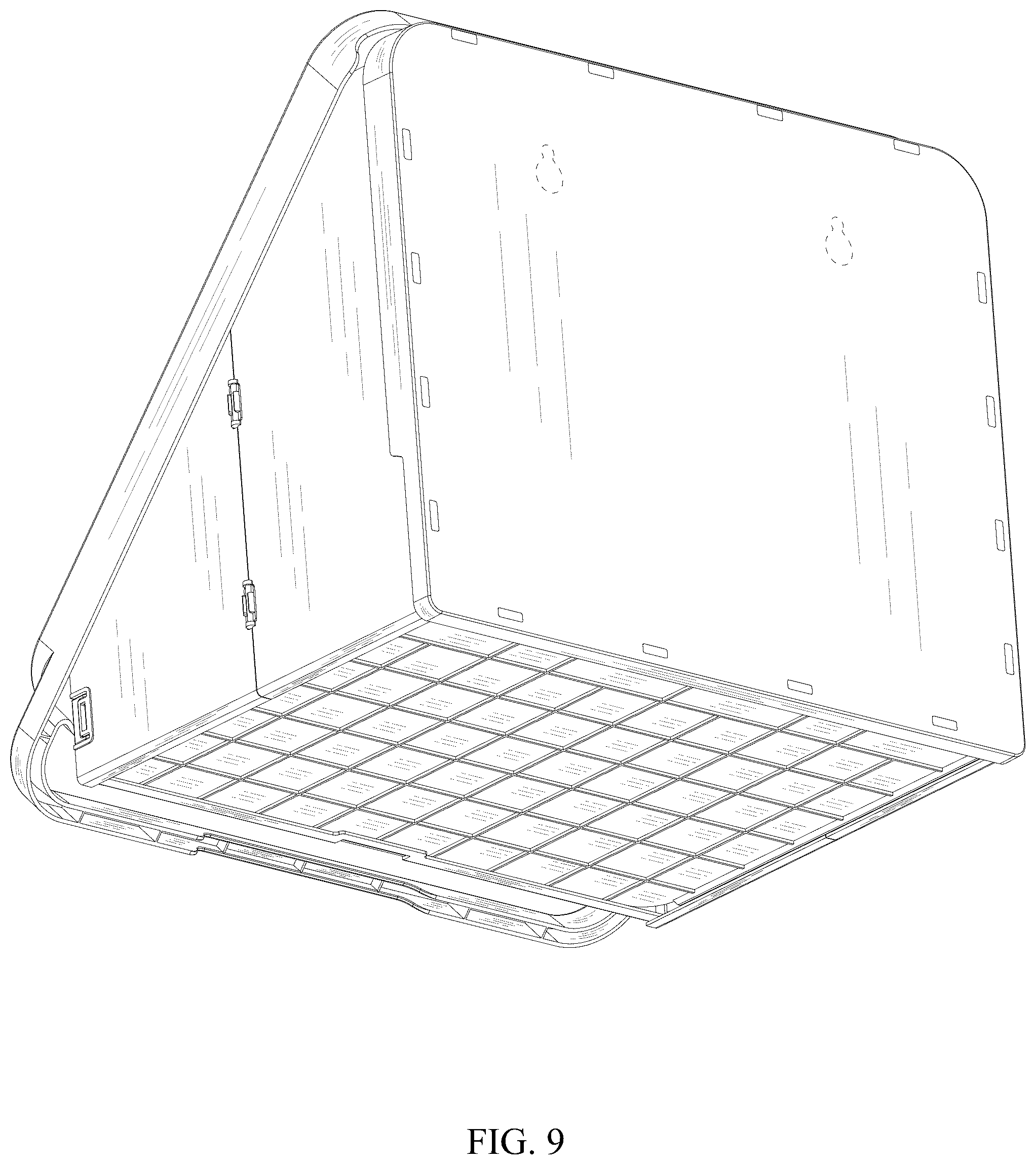 Patent USD1123392 Figure 9 – Clothing storage box
