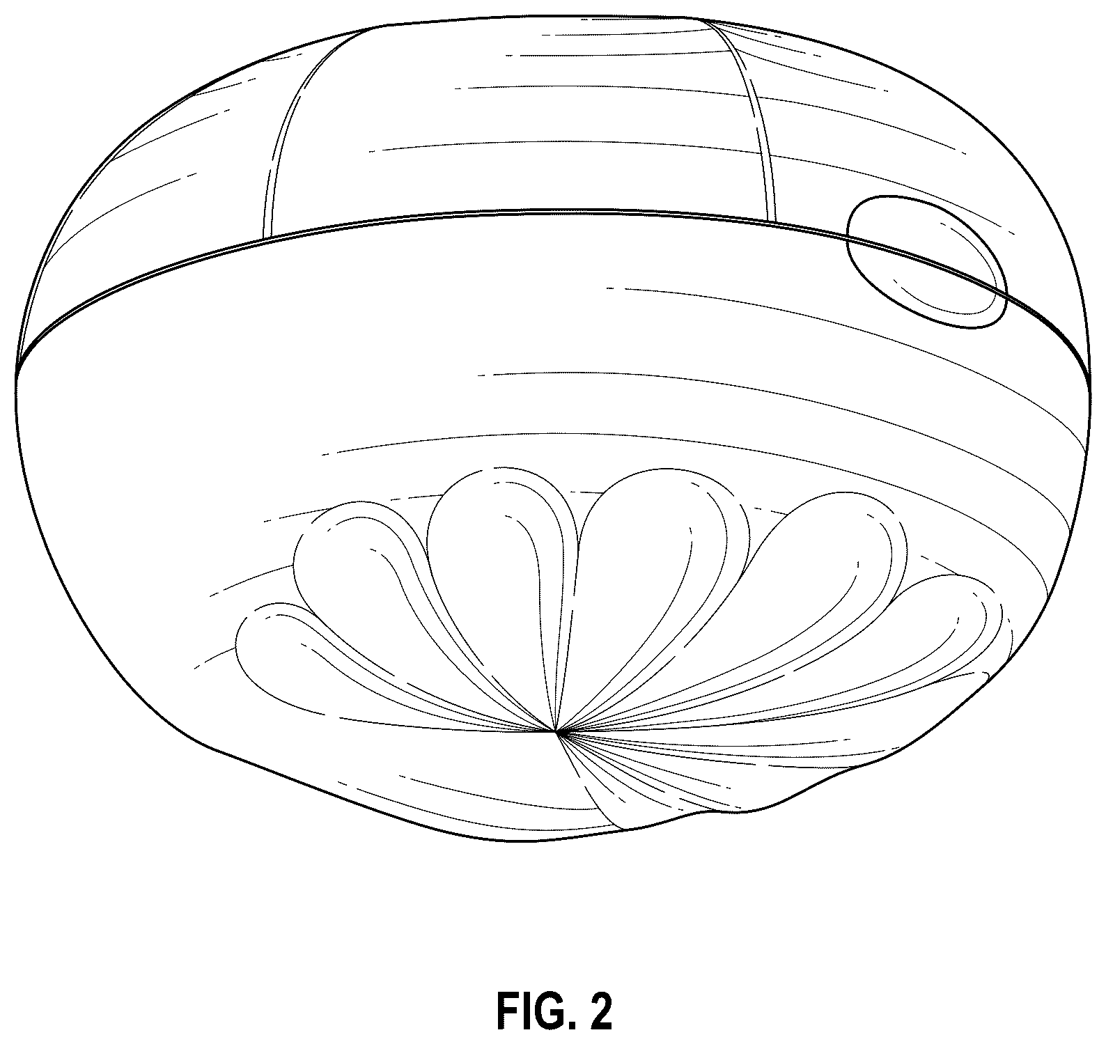 Patent USD1123393 Figure 2 – Jewelry case