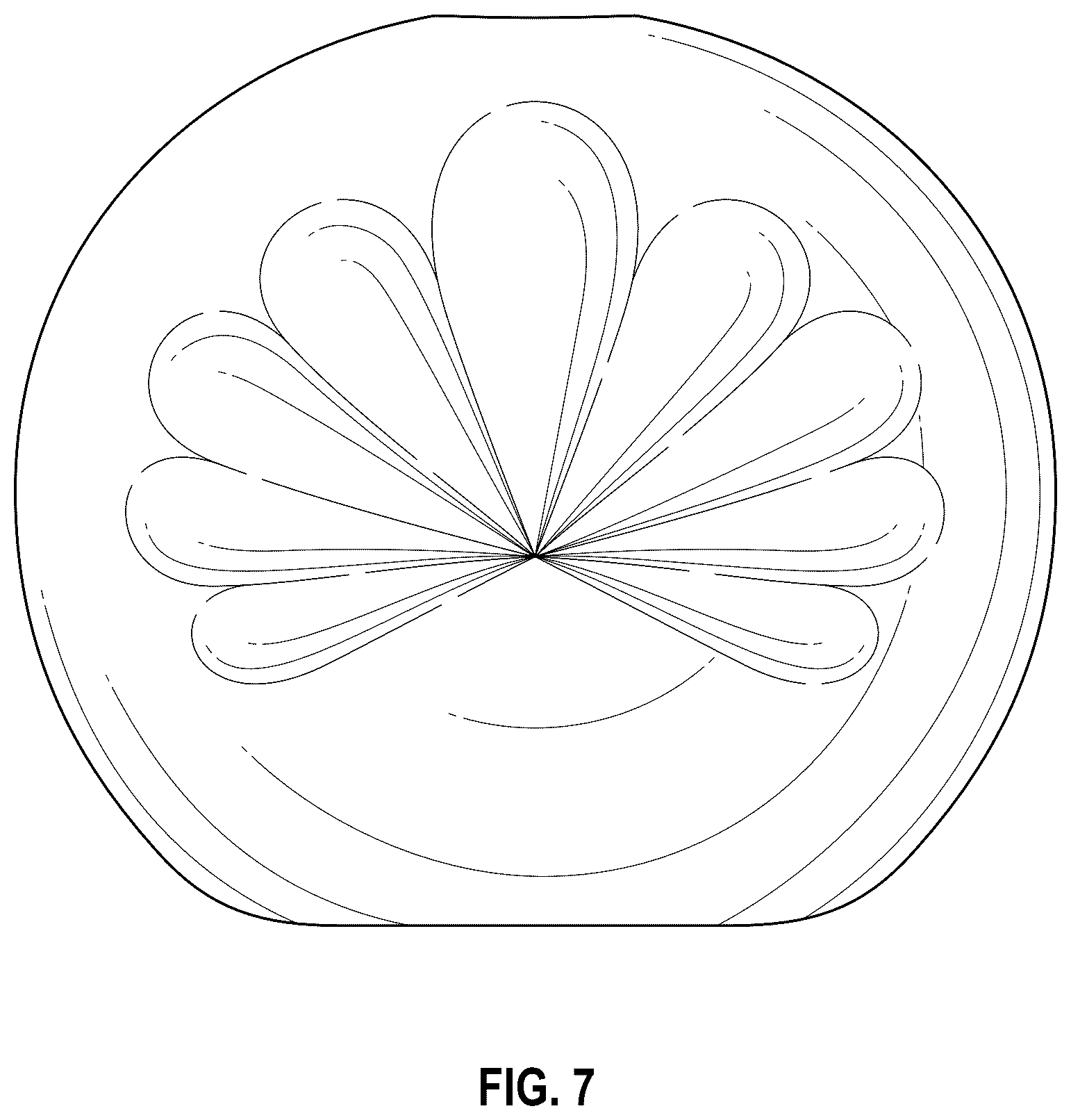 Patent USD1123393 Figure 5 – Jewelry case