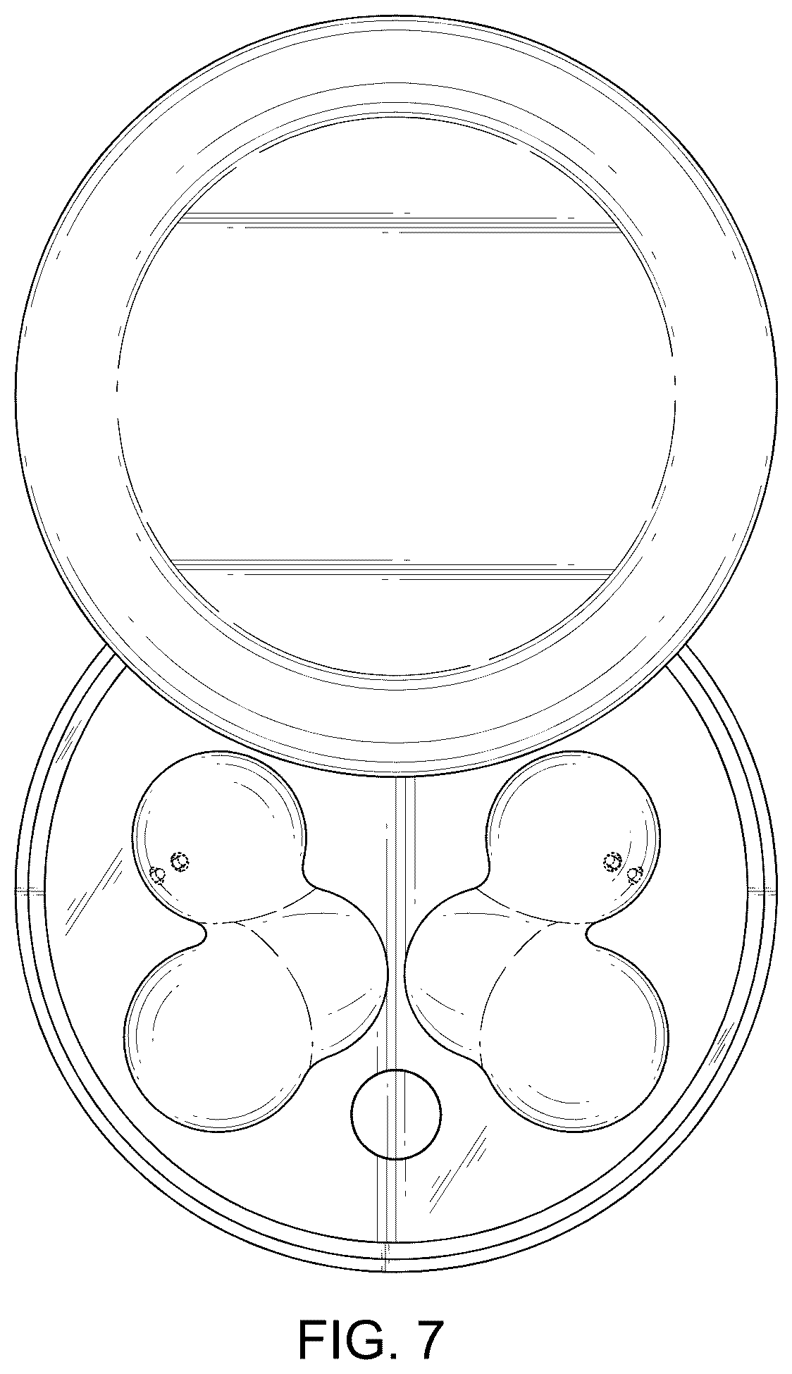 Patent USD1123394 Figure 7 – Earbud case