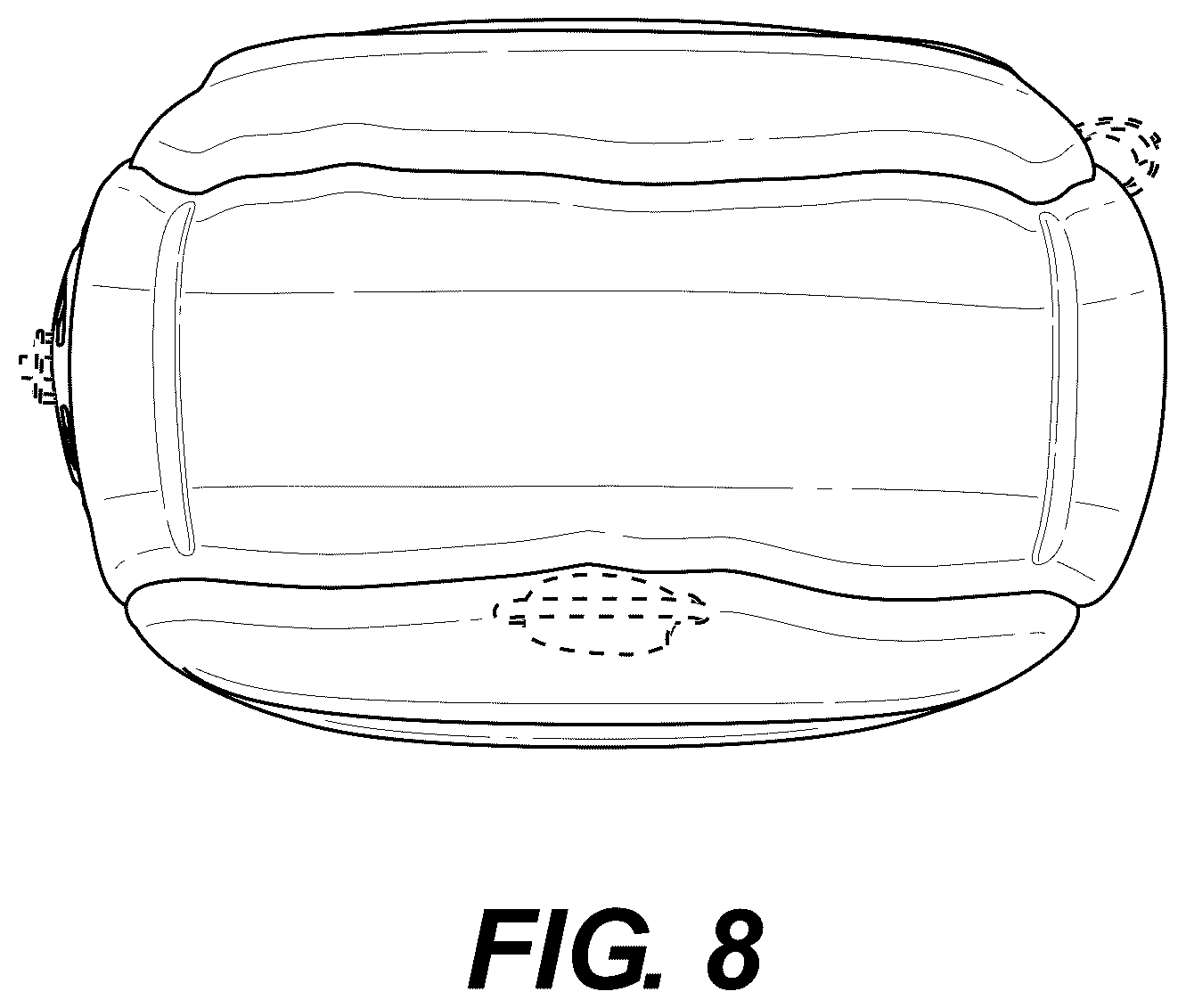 Patent USD1123395 Figure 8 – Inflatable case