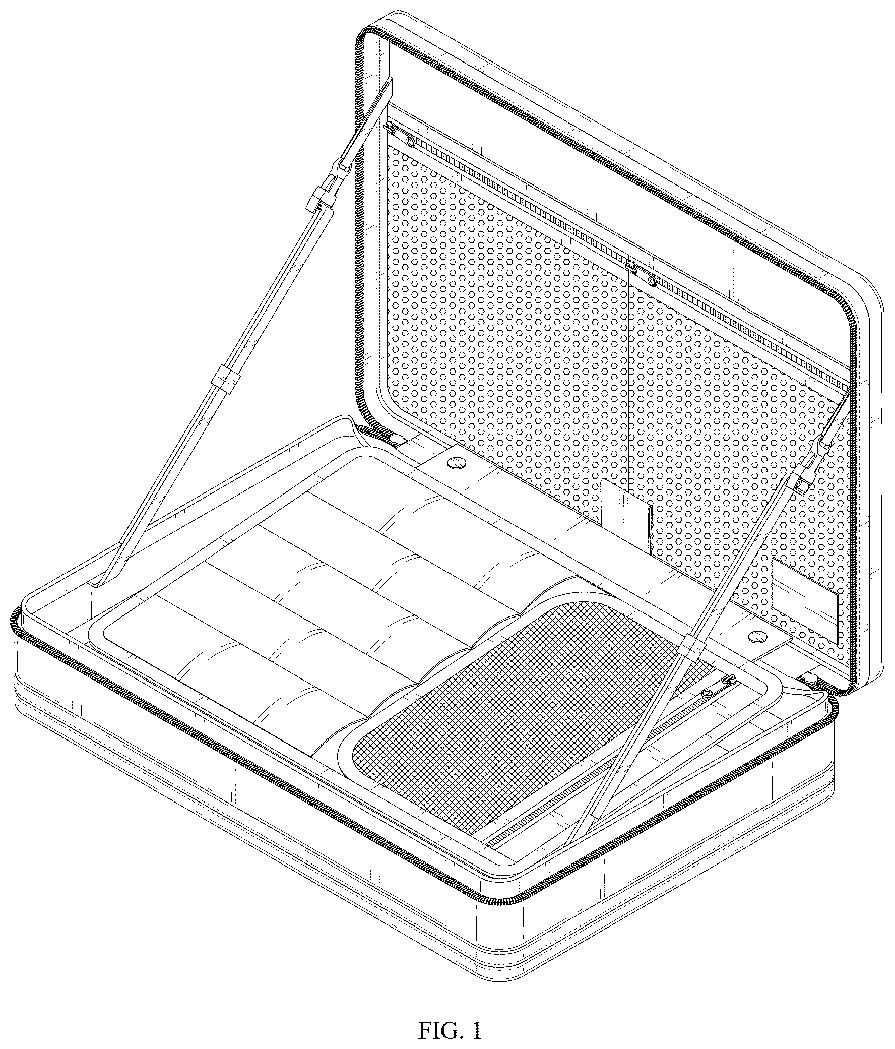 Patent USD1123396 Figure 1 – Pouch