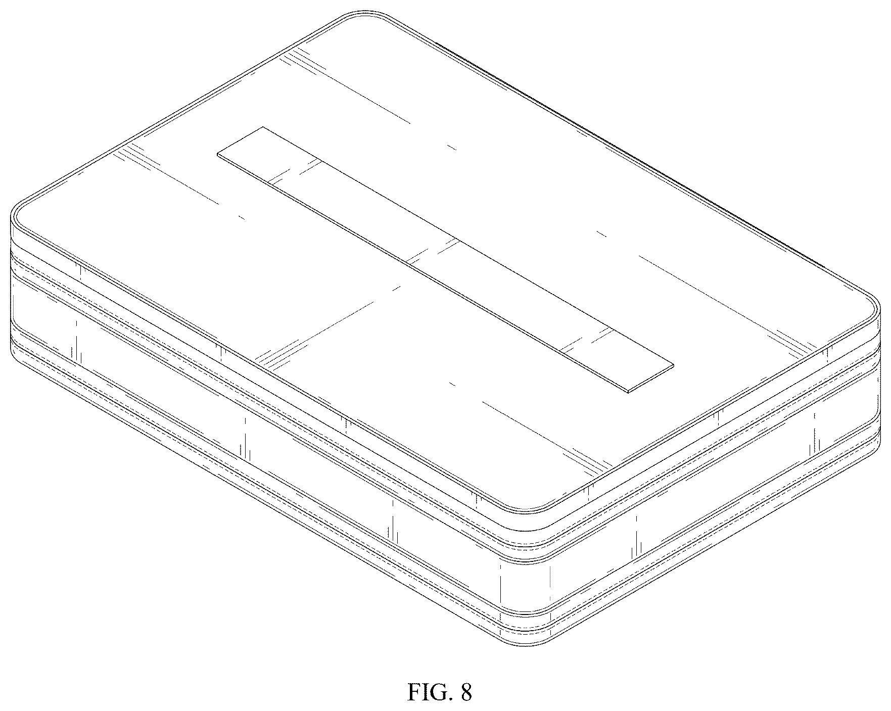 Patent USD1123396 Figure 8 – Pouch
