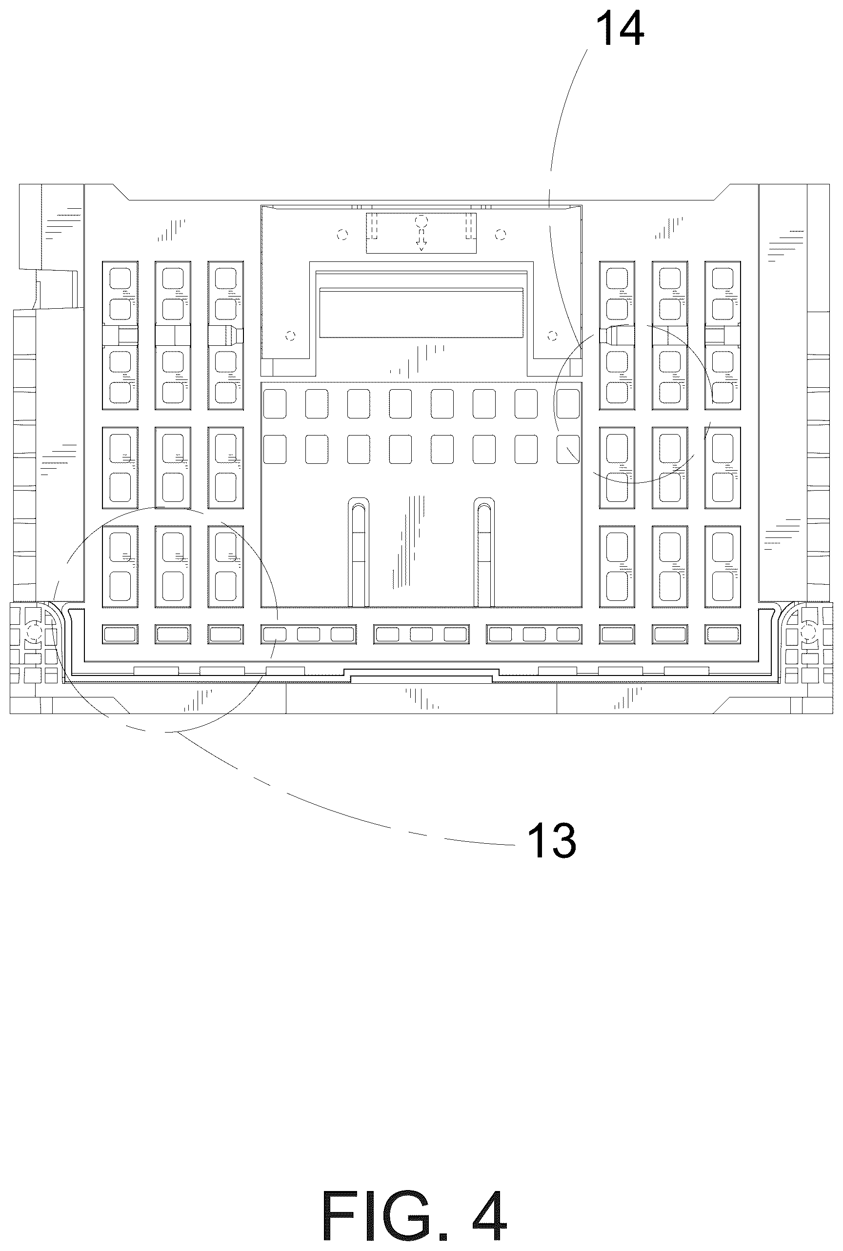 Patent USD1123397 Figure 4 – Folding basket