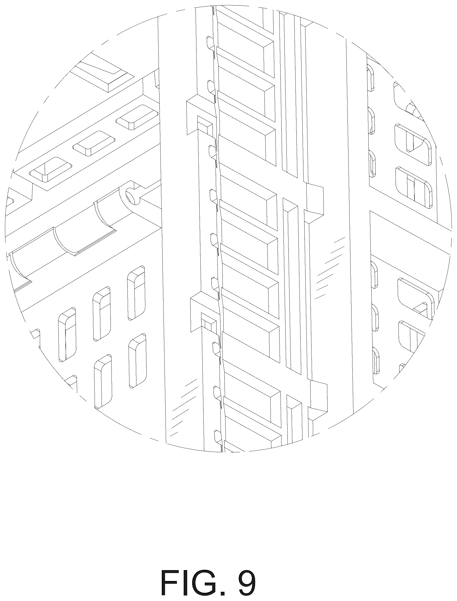 Patent USD1123397 Figure 9 – Folding basket