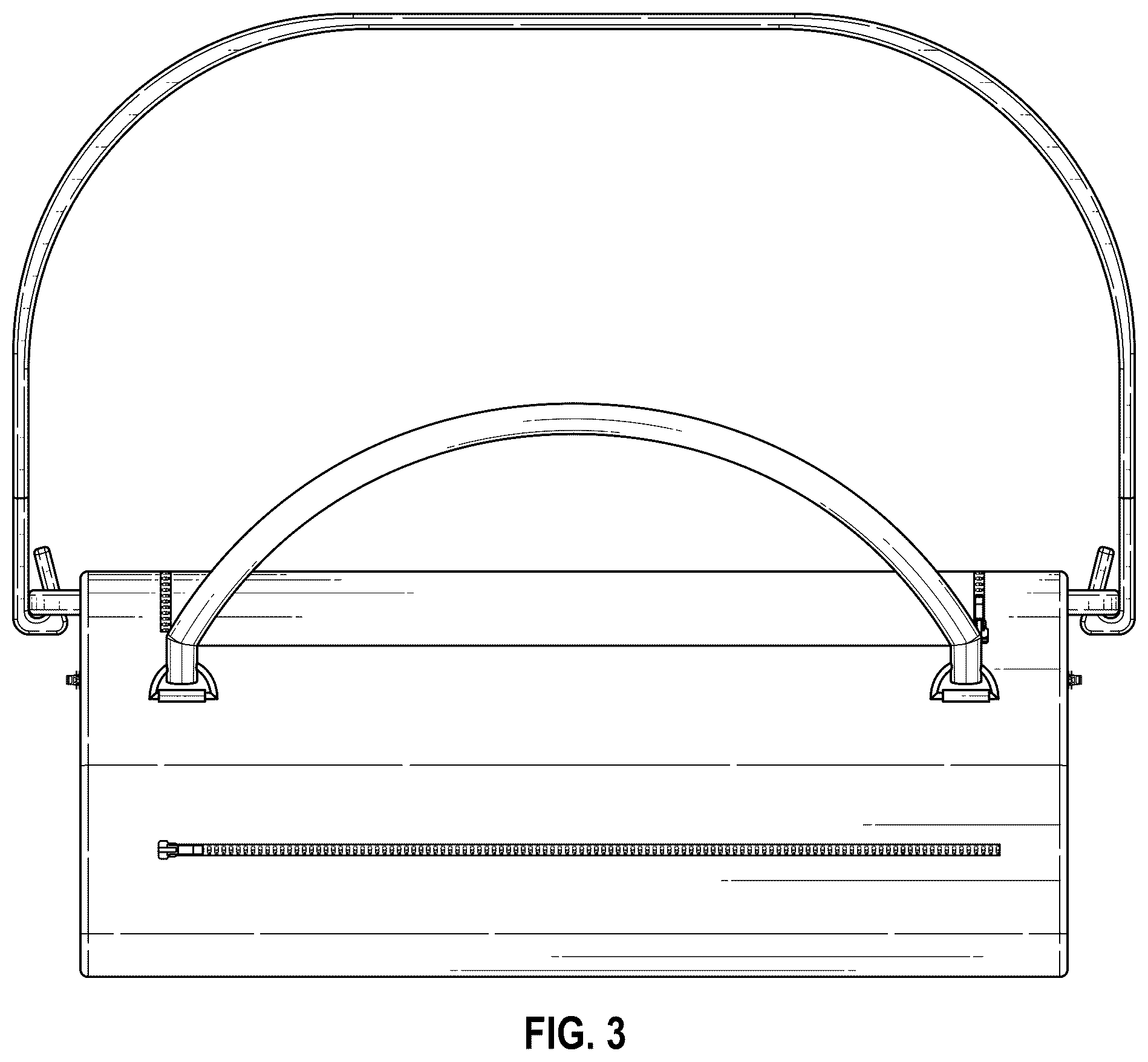 Patent USD1123398 Figure 3 – Shoe bag