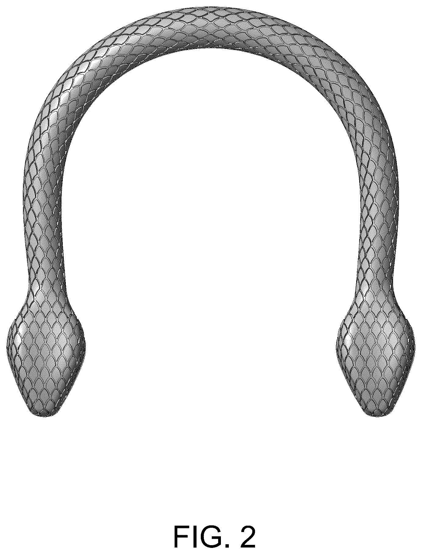 Patent USD1123401 Figure 2 – Handle of a handbag