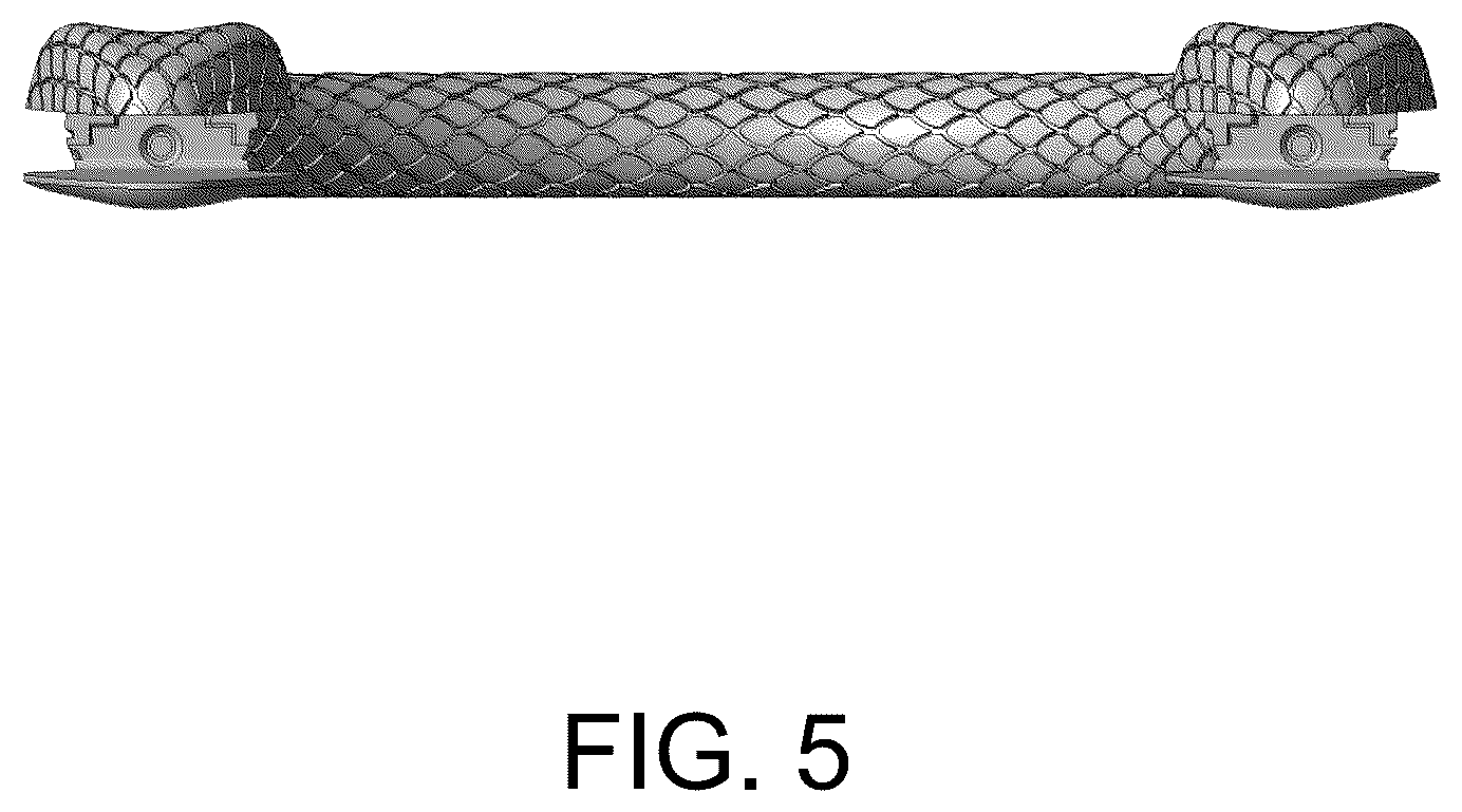 Patent USD1123401 Figure 5 – Handle of a handbag