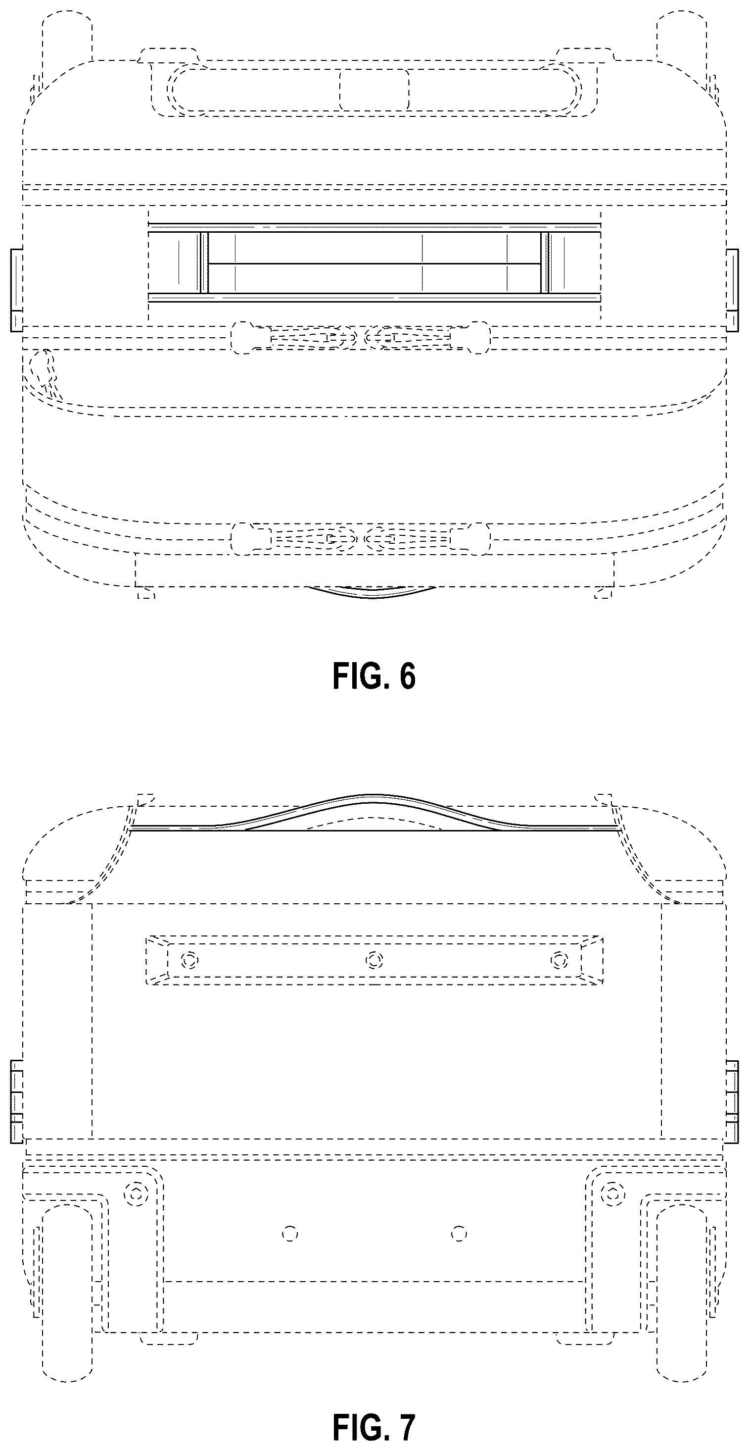 Patent USD1123403 Figure 6 – Suitcase
