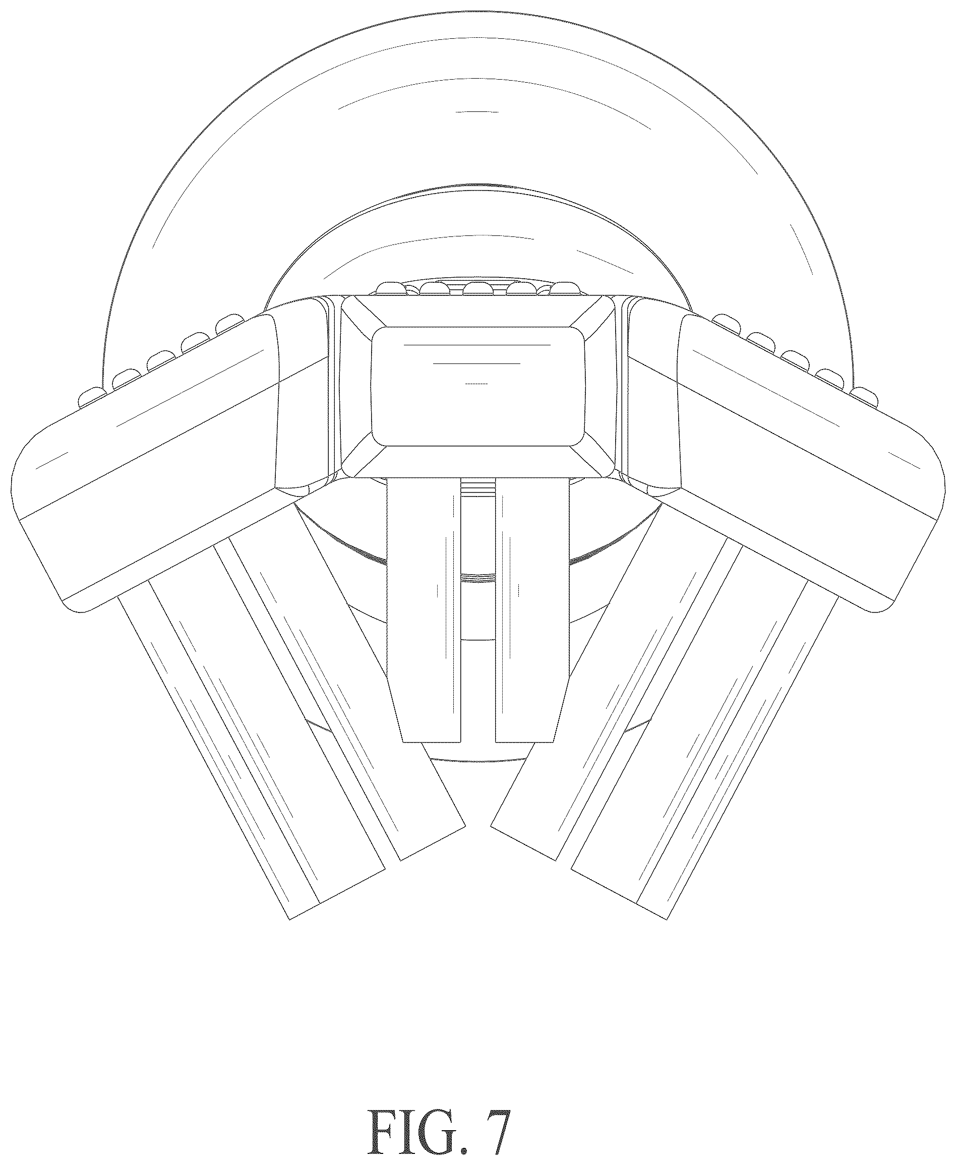 Patent USD1123406 Figure 7 – Toothbrush head