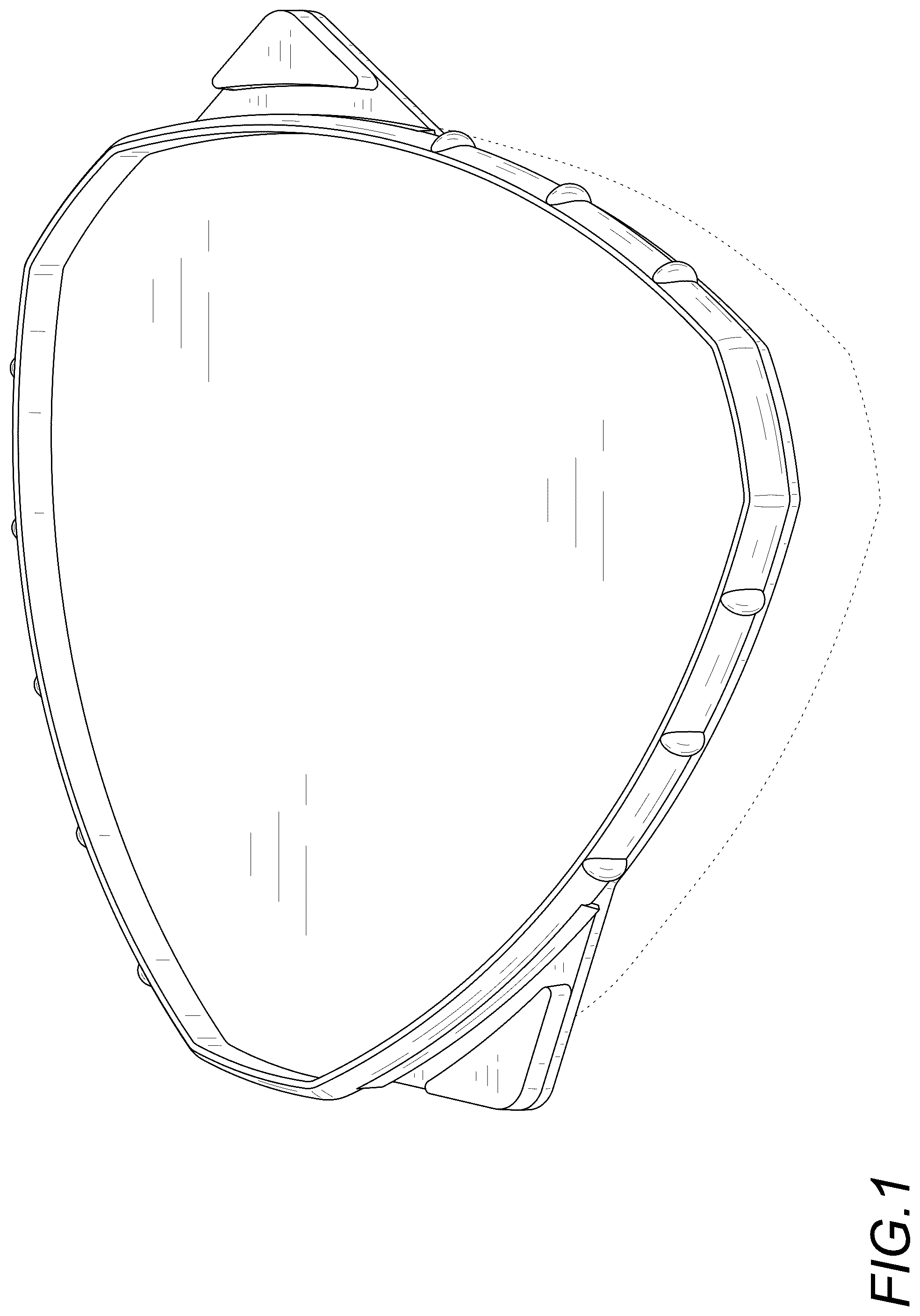 Patent USD1123408 Figure 1 – Floor brush