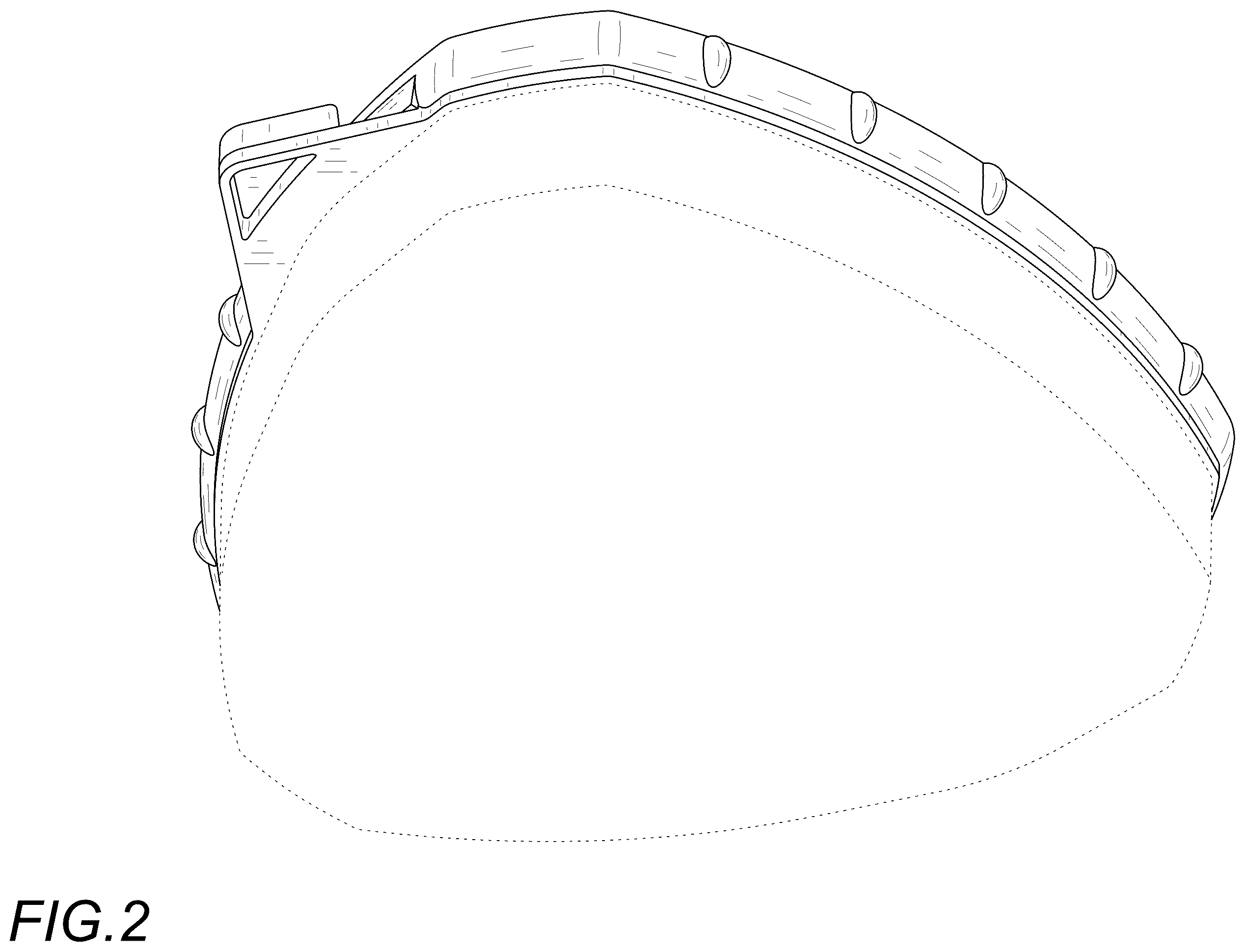 Patent USD1123408 Figure 2 – Floor brush