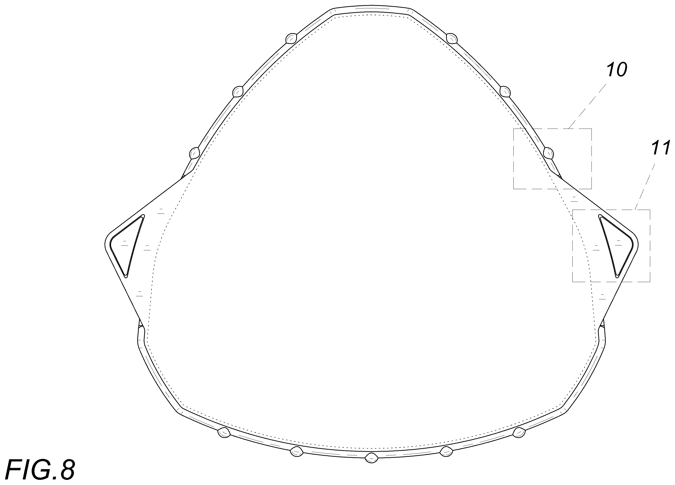 Patent USD1123408 Figure 8 – Floor brush