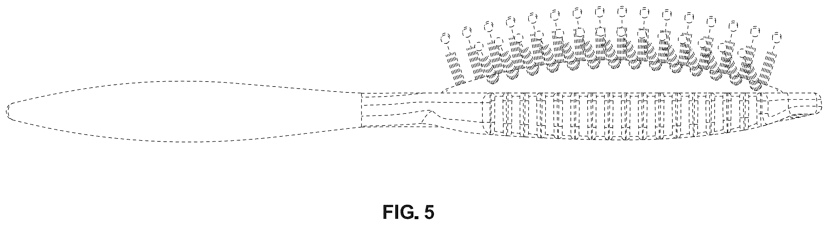Patent USD1123409 Figure 4 – Brush