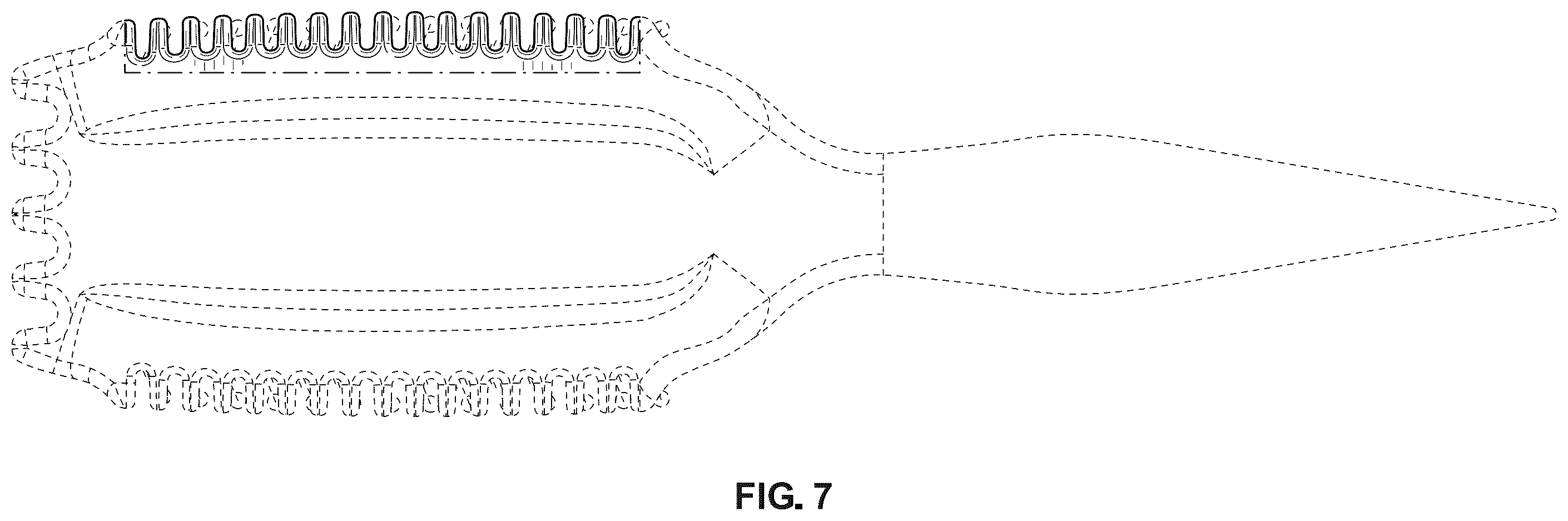 Patent USD1123409 Figure 6 – Brush