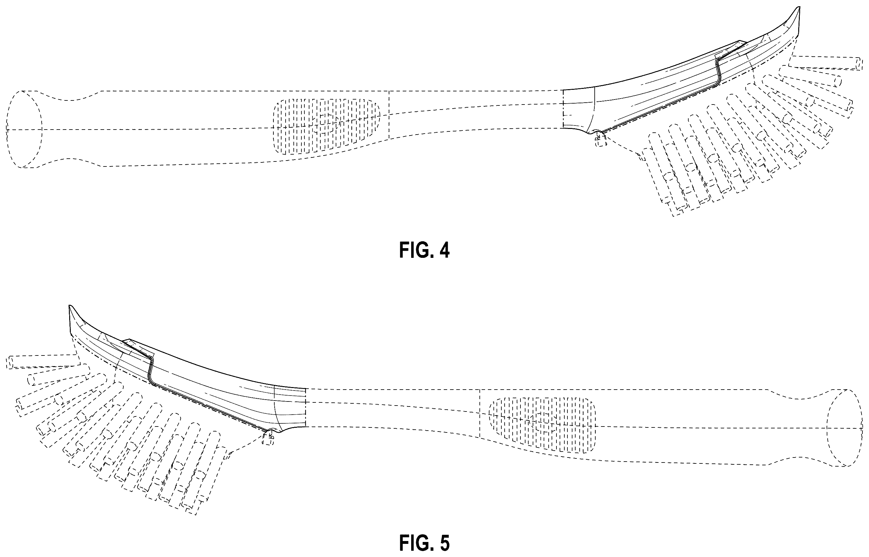 Patent USD1123410 Figure 3 – Dish cleaning tool