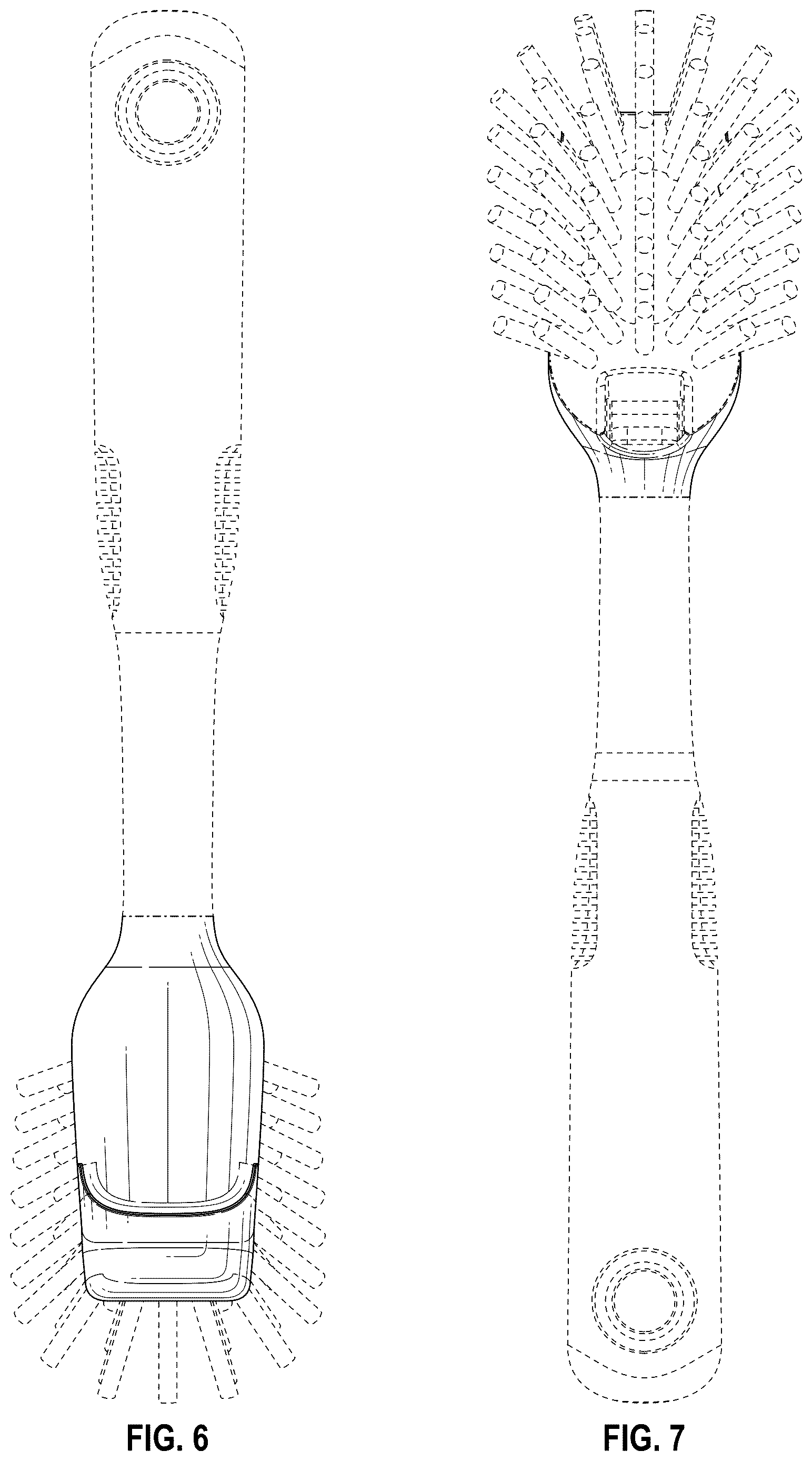 Patent USD1123410 Figure 4 – Dish cleaning tool